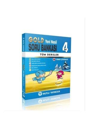 Mutlu Yayınları 4. Sınıf Tüm Dersler Gold Yeni Nesil Soru Bankası (yeni Basım) GOLD568