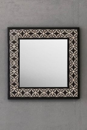 Masif Çerçeveli Mozaik Taş Ayna 43 Cm X 43 Cm (morocco-etnik Desen) AYN4040-055