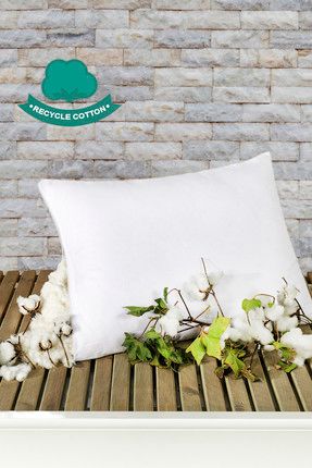 Yastık Recycle Pamuk 50x70 cm Beyaz Ep-014356