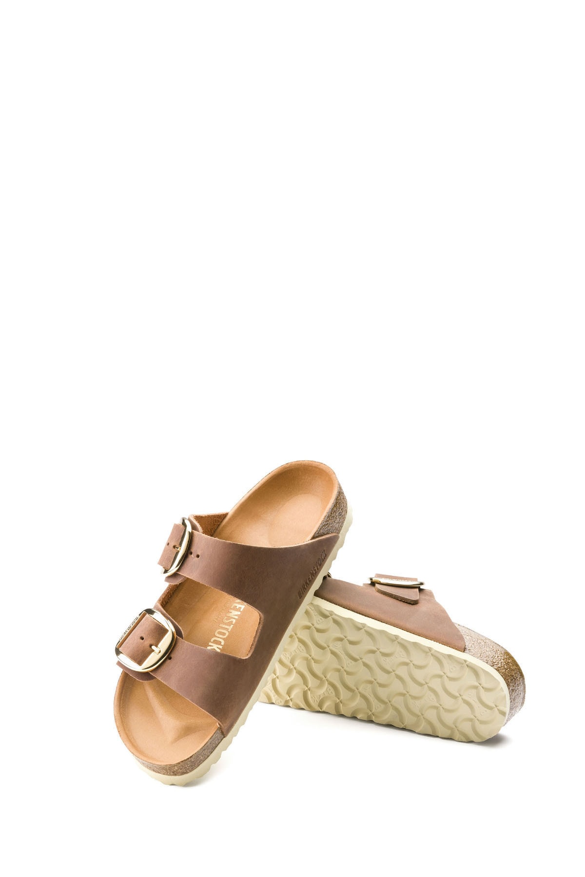 دمپایی بیرکن استاک زنانه پارچه نارنجی  راسته      کژوال/روزمره | Birkenstock 1011073 DE - تصویر 8