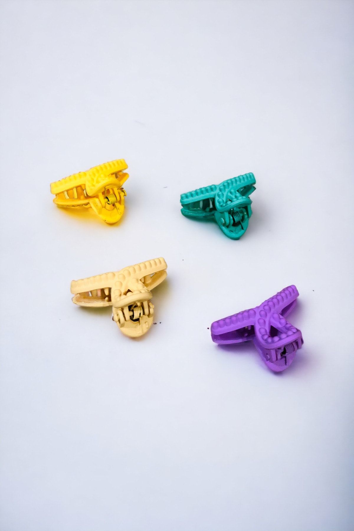 AYMETA TİCARET-4 Tiny Latch Buckles in Children's Soft Colors 2