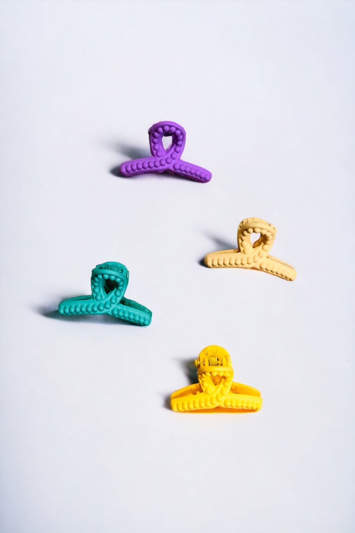AYMETA TİCARET-4 Tiny Latch Buckles in Children's Soft Colors 3