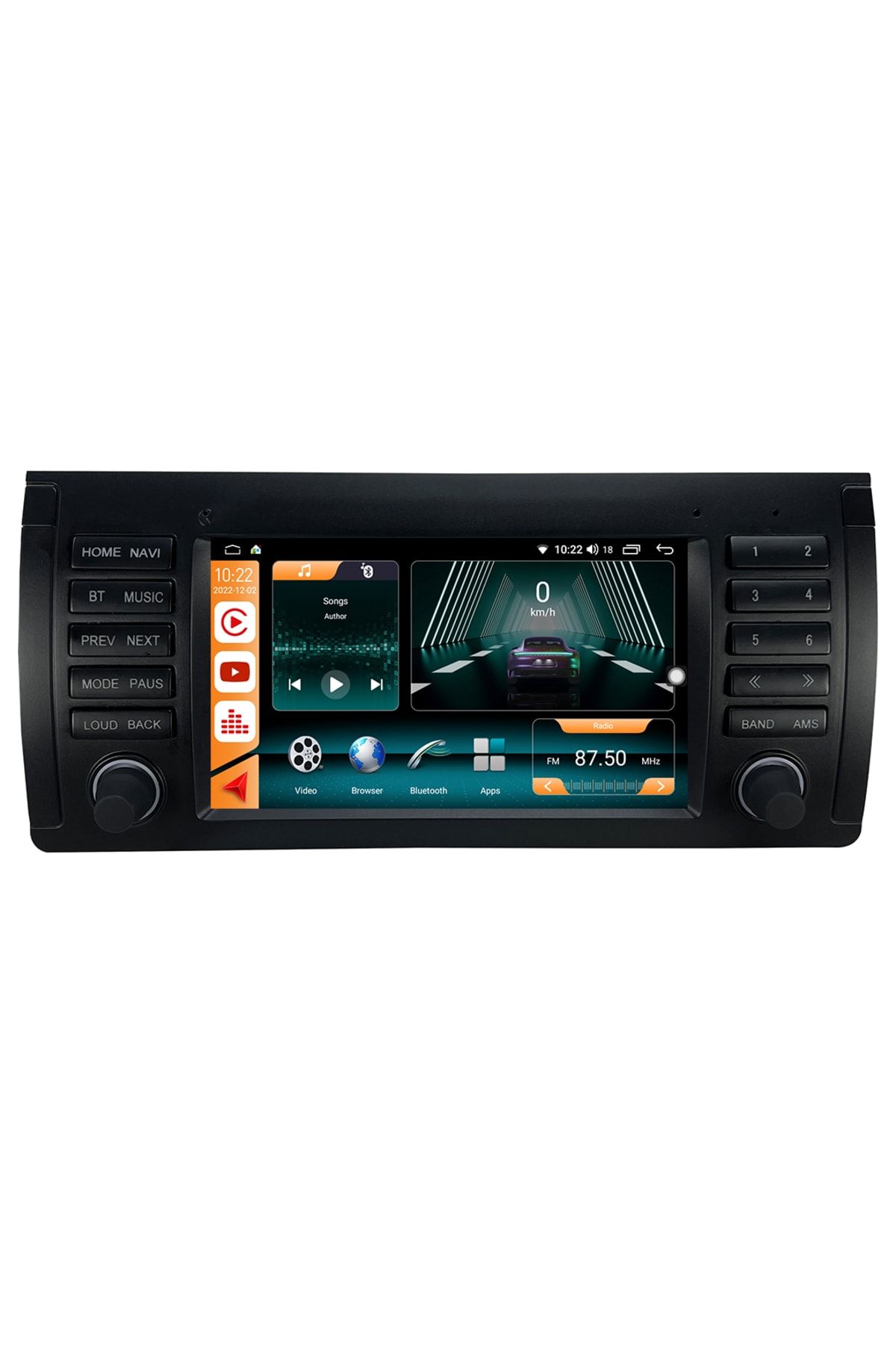 Fimex-Bmw E39 Keyed Android 12 Carplay Enabled Navigation Multimedia Screen 2gb Ram + 32gb HDD 6