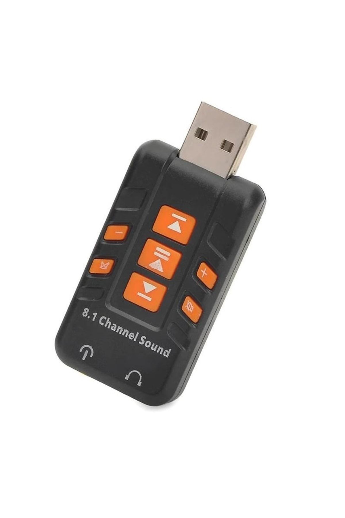 Temiz Pazar-External 8.1 Channel USB Converter 3.5mm Sound Card with Microphone 2