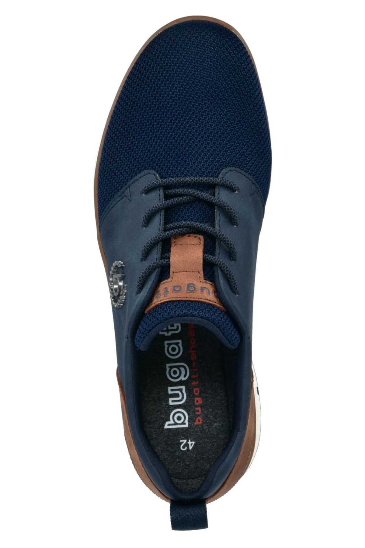 BUGATTI Sneaker Blau Flacher Absatz Fast ausverkauft FN8311