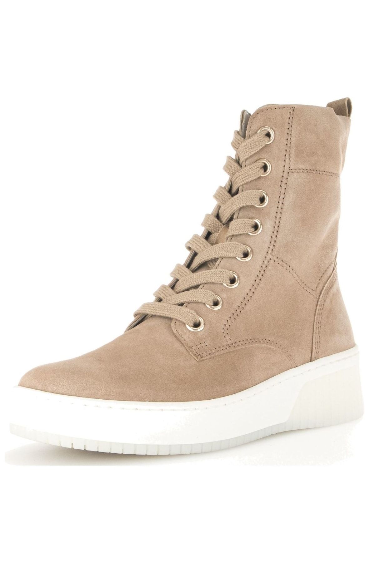 GABOR Stiefelette Beige Flacher Absatz