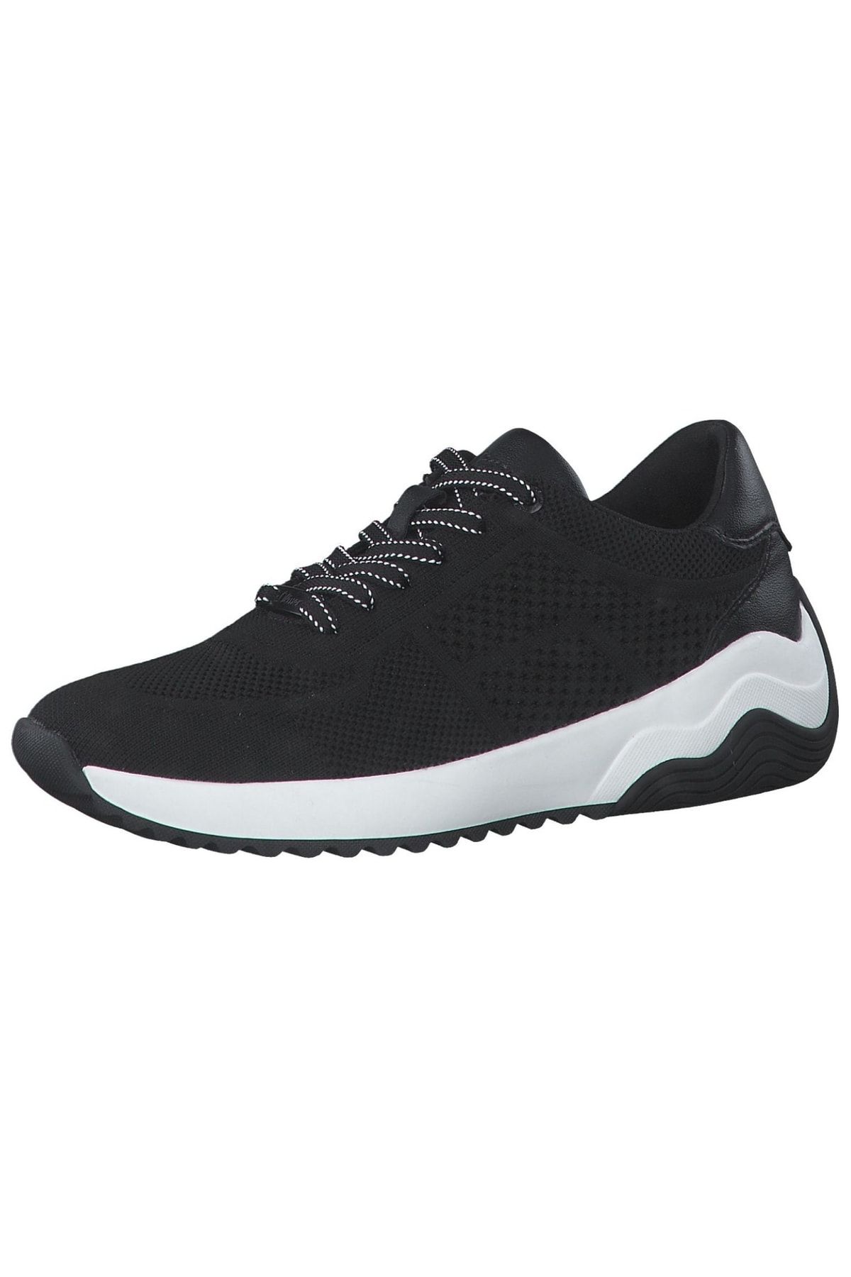 s.Oliver Sneaker Schwarz Flacher Absatz