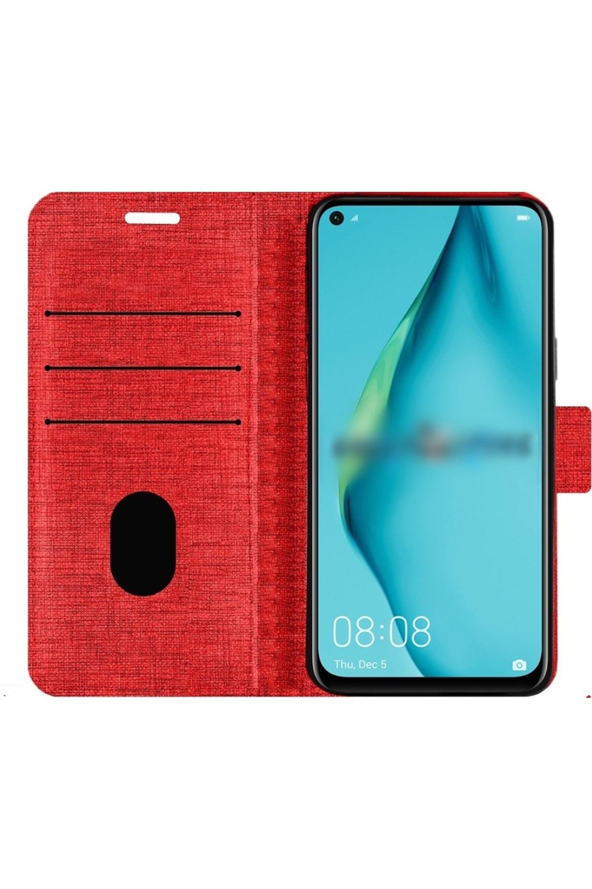 Fabric Pattern Wallet Case with Business Card and Money Eyelets with Stand Compatible with Samsung Galaxy A54