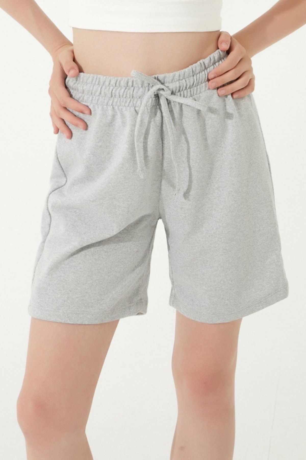 Light gray womens shorts 2025