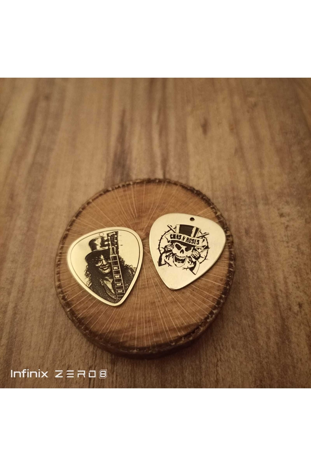 luffy design Slash Gunsn Roses Metal Pena Seti 2 Li