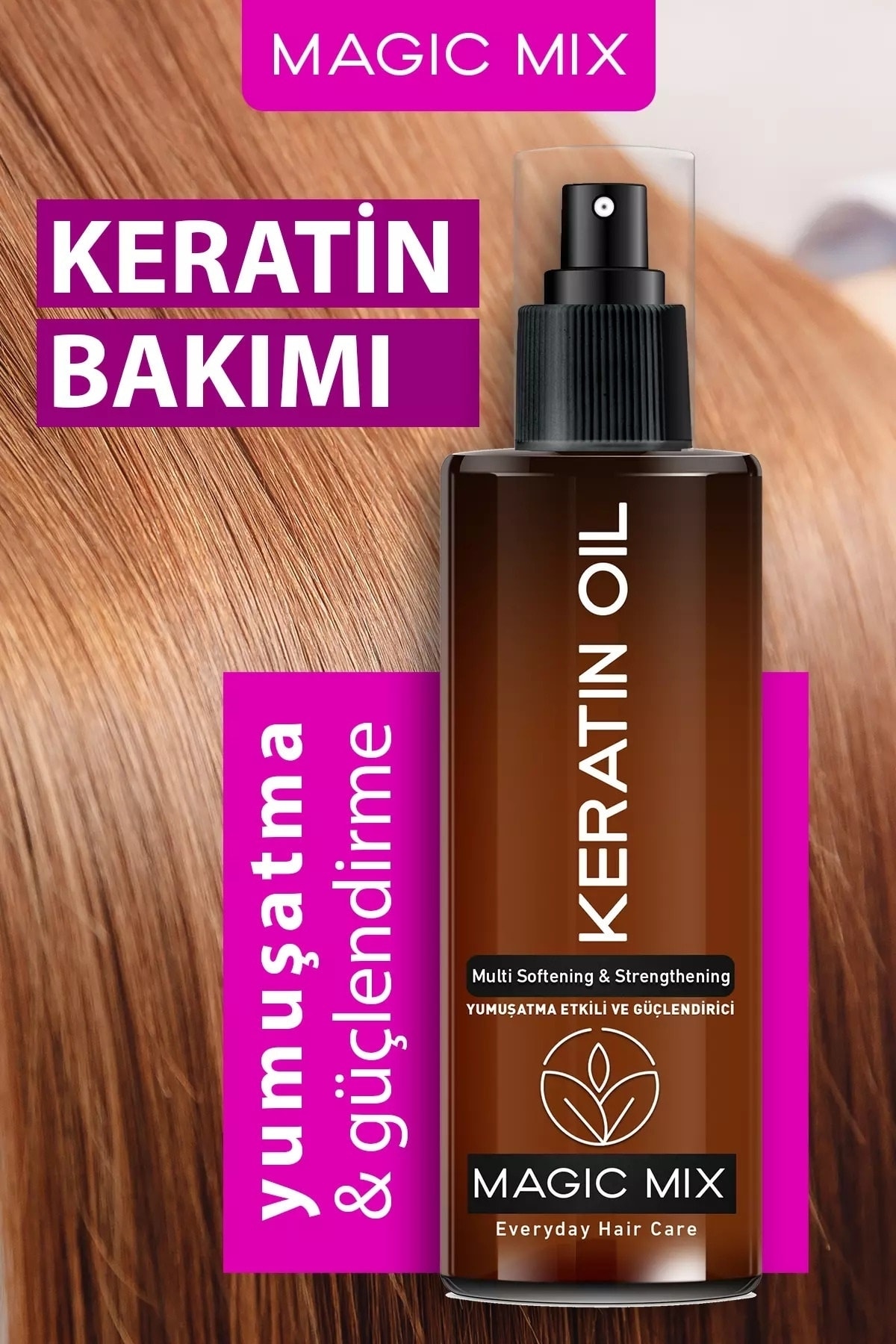 Aşırı Yıpranmış Saçlar Için Keratin Yağı 110 ml — BOKY548963 — تصویر 2 از 5