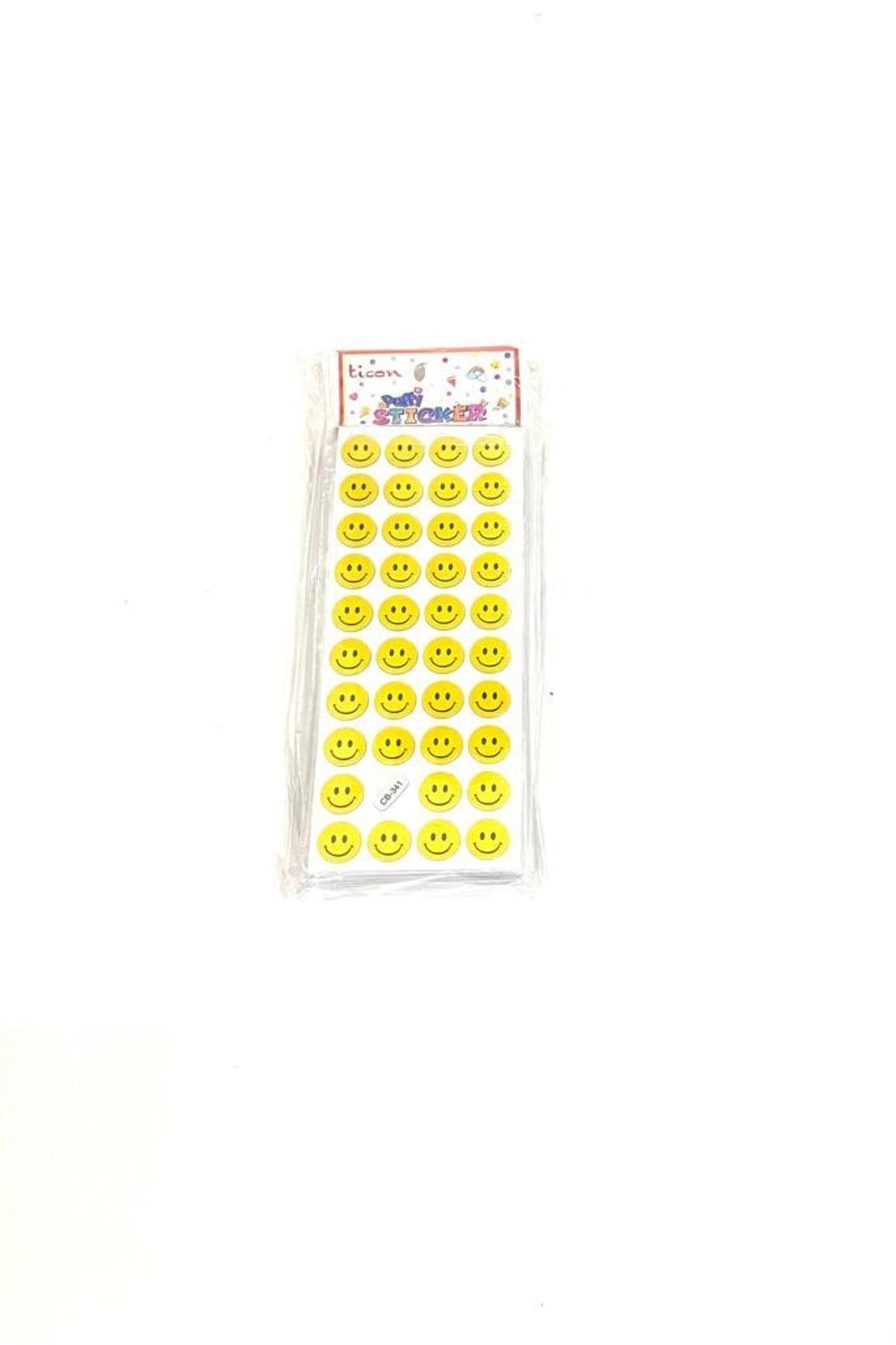 Ticon-Puffy Sticker Smiling Face 20 Pack348869 1