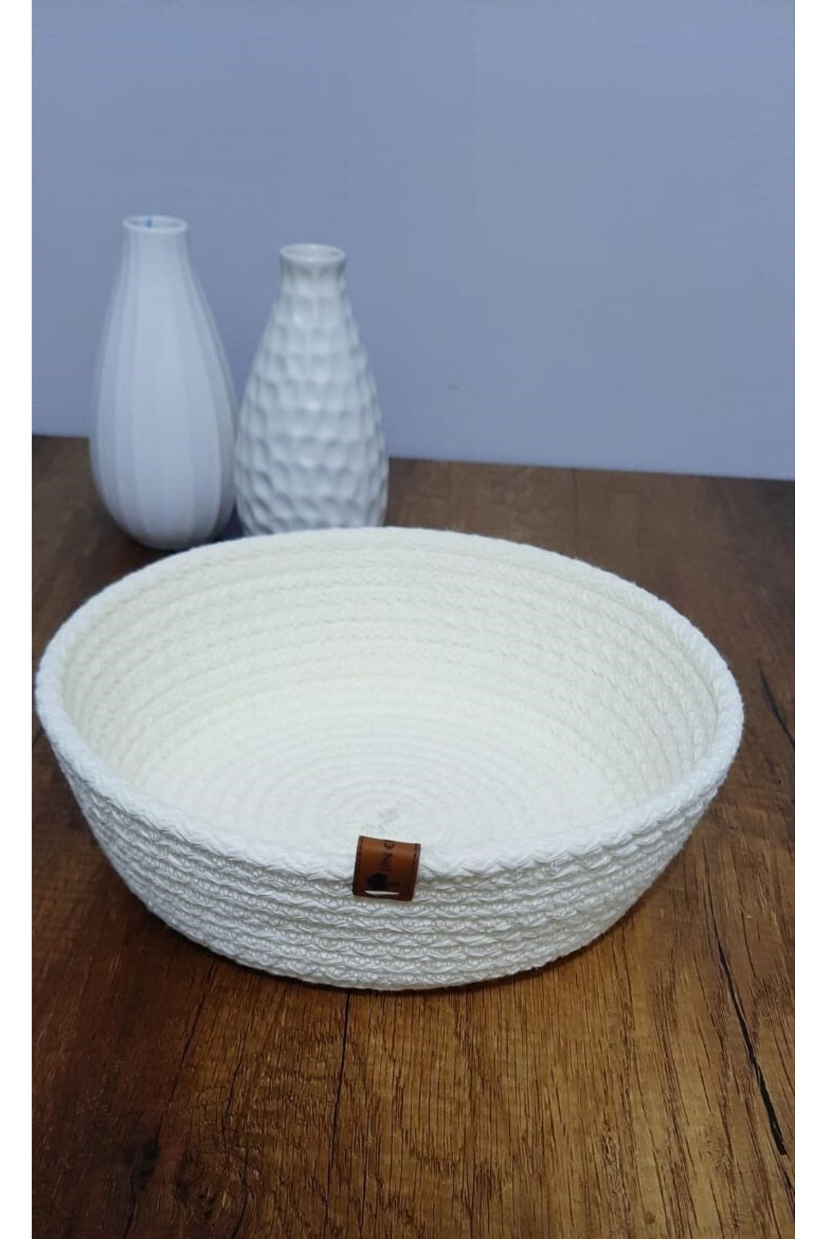 epncollection-Basket Bread Multi-Purpose Wicker Basket Presentation Knitted 1 Piece 2