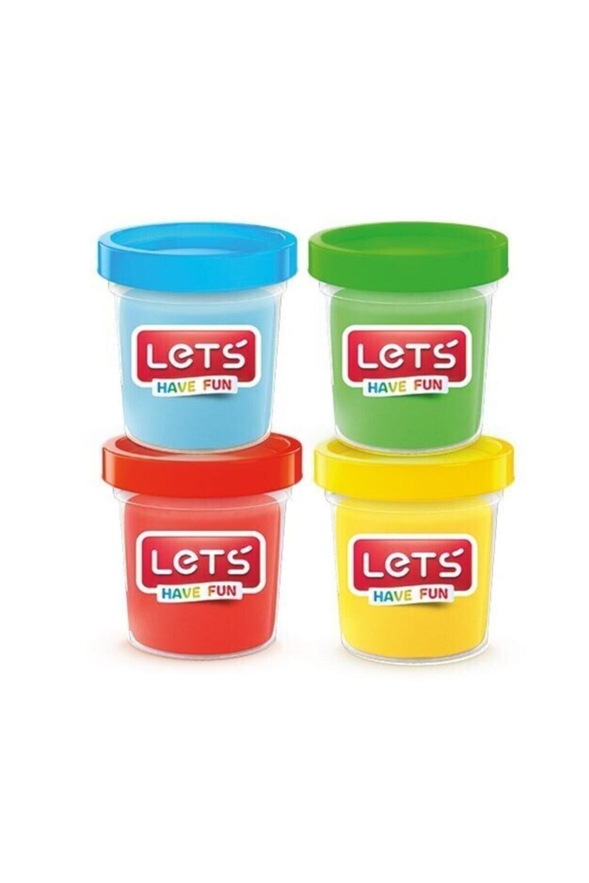 Lets-Play Dough Numbers Set - 4x75 gr 19 Pieces L-8497 3
