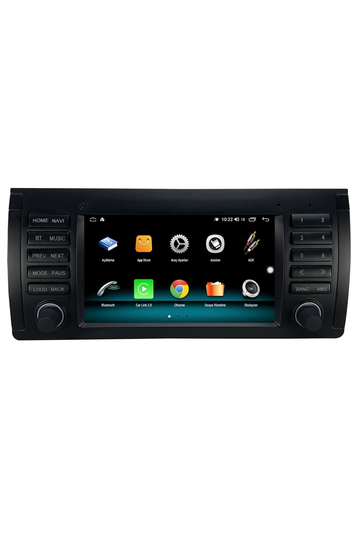 Fimex-Bmw E39 Keyed Android 12 Carplay Enabled Navigation Multimedia Screen 2gb Ram + 32gb HDD 5