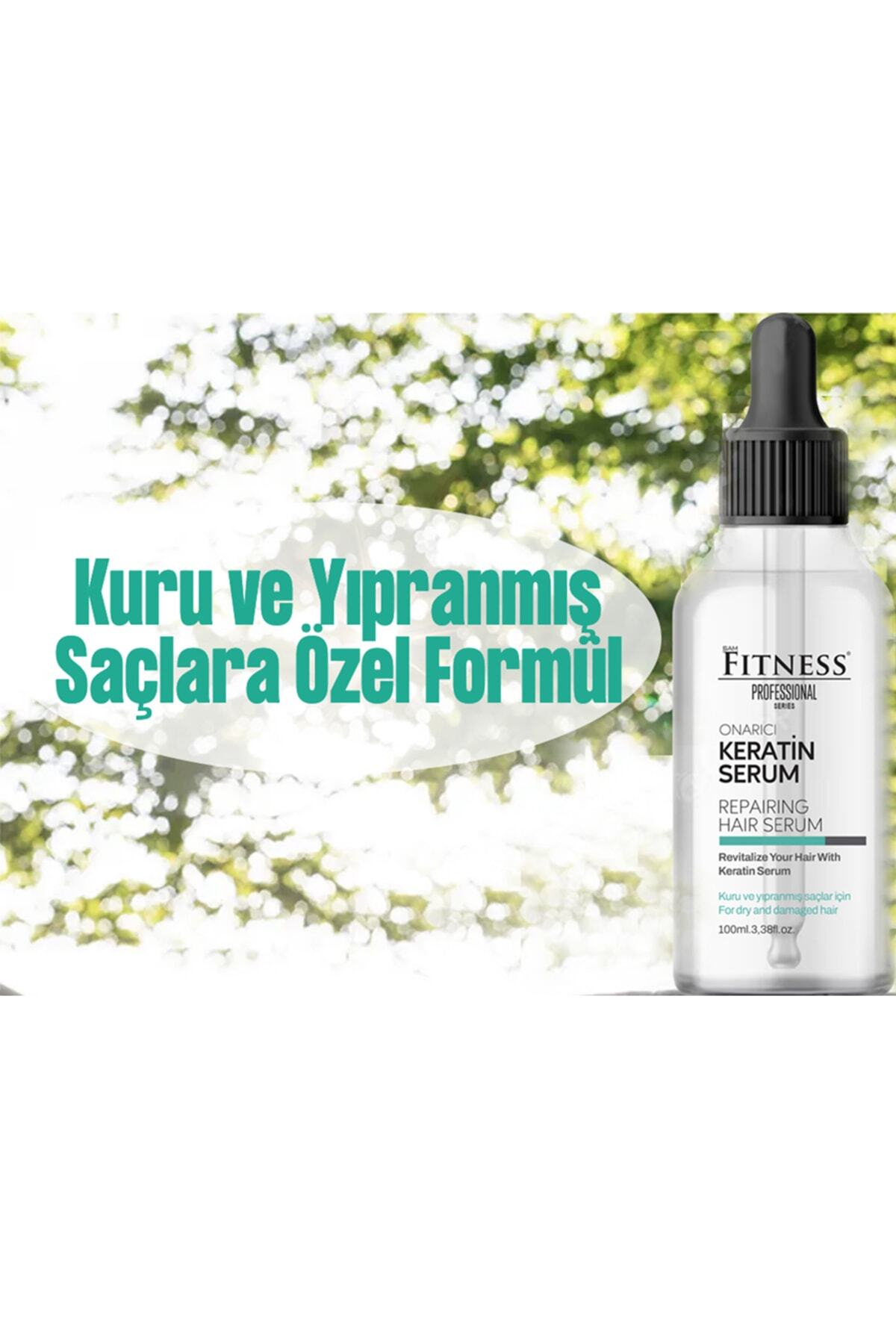 Brezilya Fönü Keratin Bakımı 1000 Ml Kalıcı Onarıcı Ve Saç Düzleştirici Ve Saç Bakım Serumu 100 Ml — SRM02 — تصویر 3 از 5