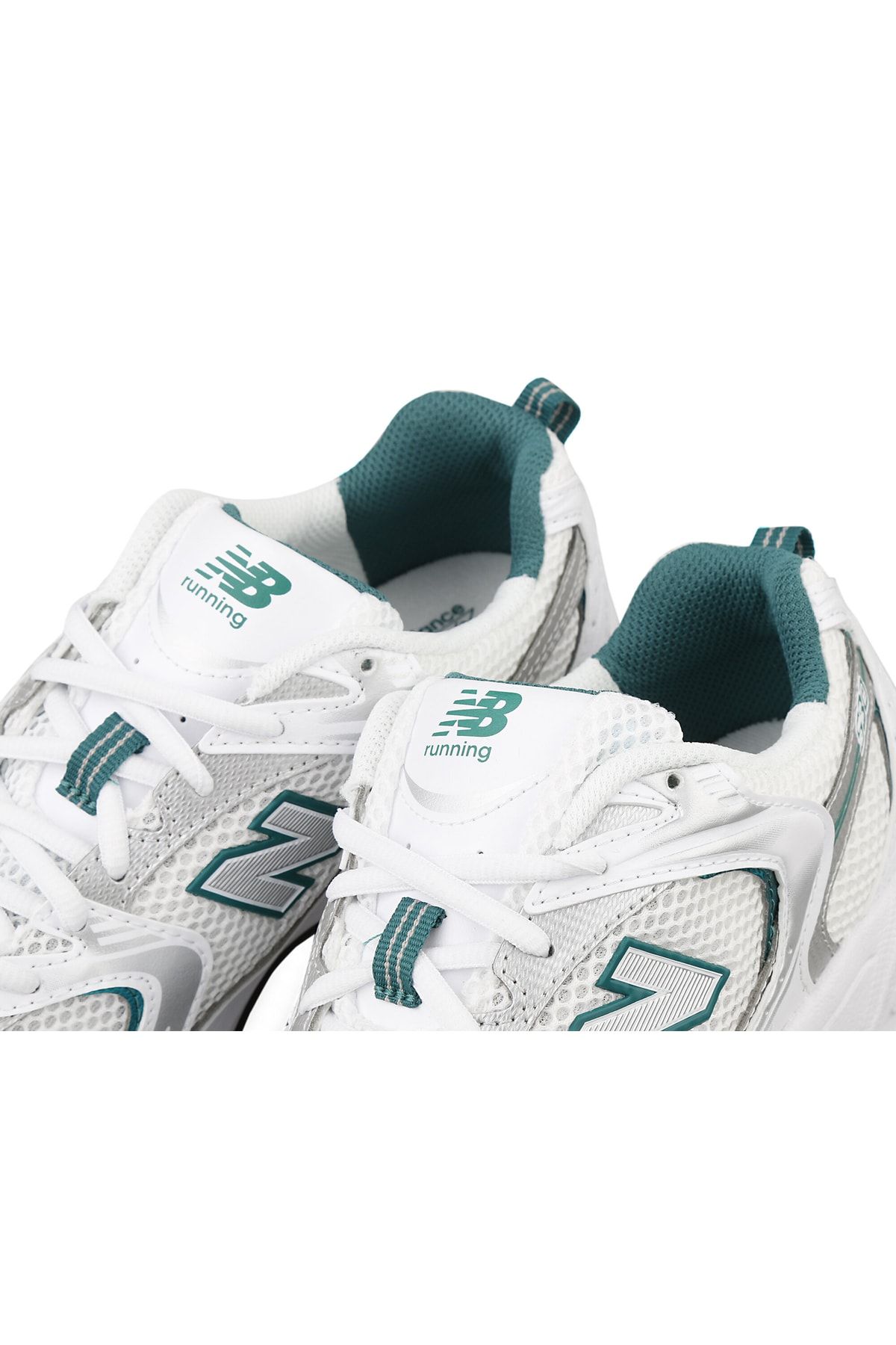 New Balance 530 White Silver Green Lifestyle Spor Ayakkab Fiyat Yorumlar Trendyol