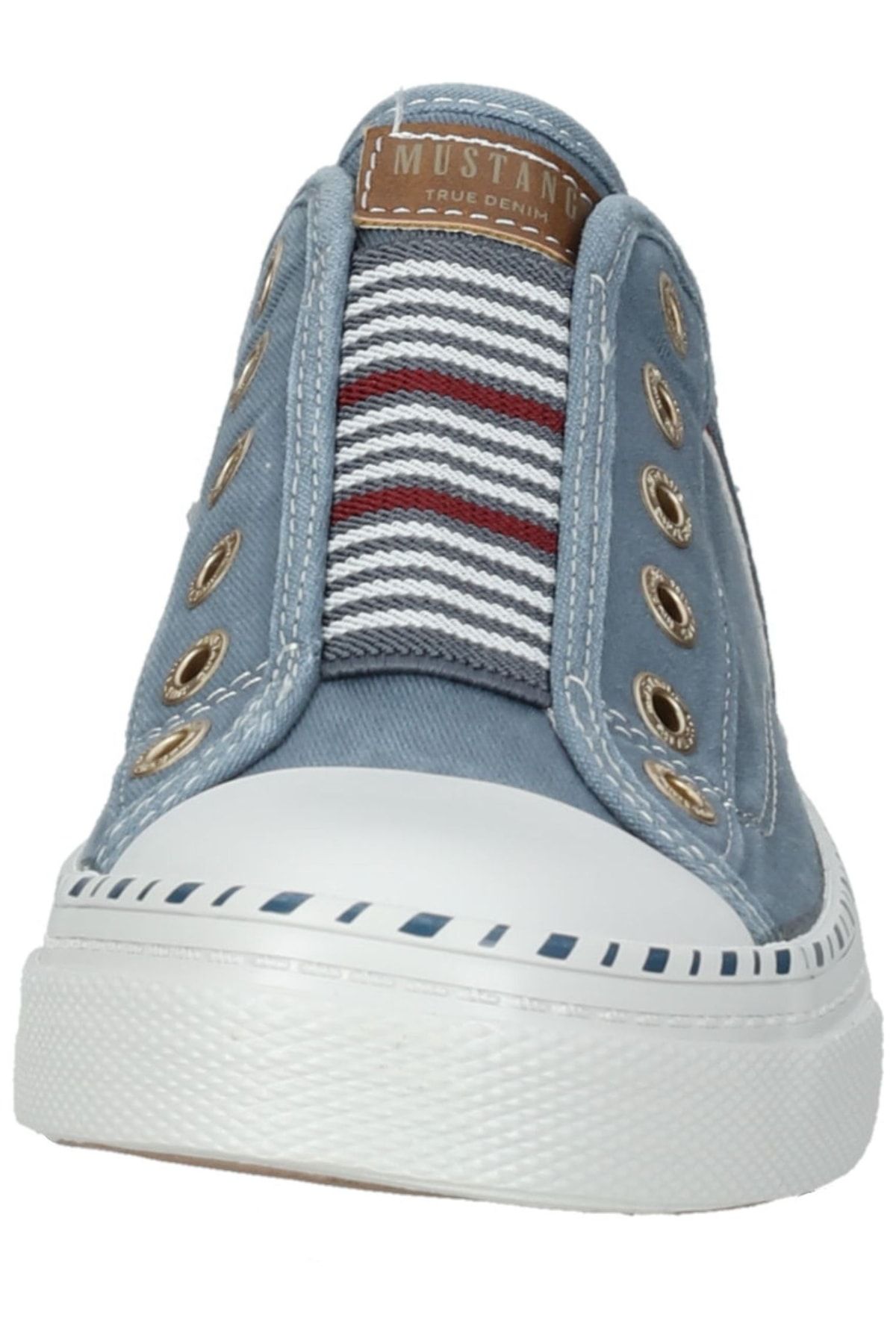 Mustang Flacher Schuh Blau Flacher Absatz FN7163