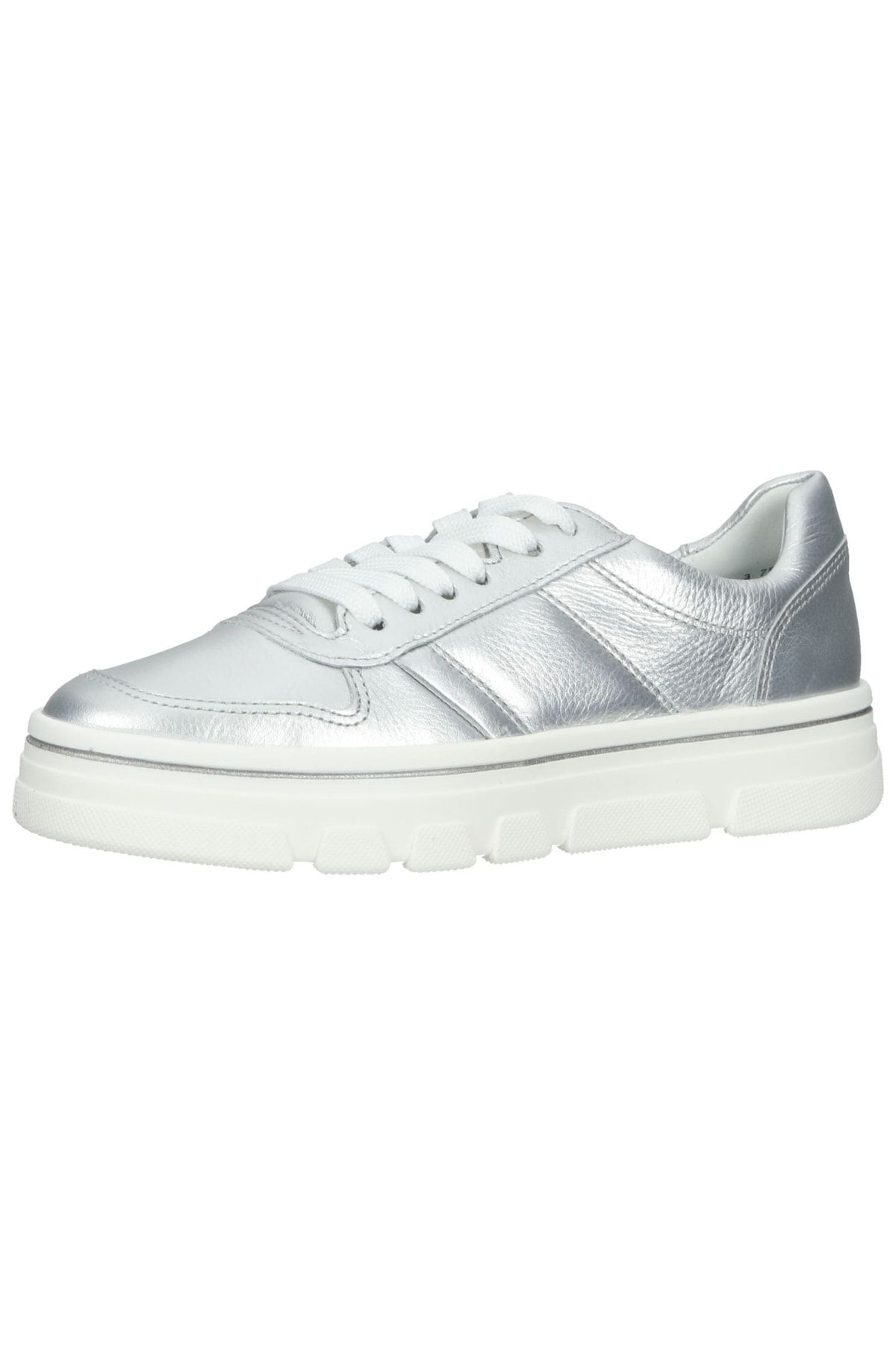 ARA Sneaker Silber Flacher Absatz Fast ausverkauft