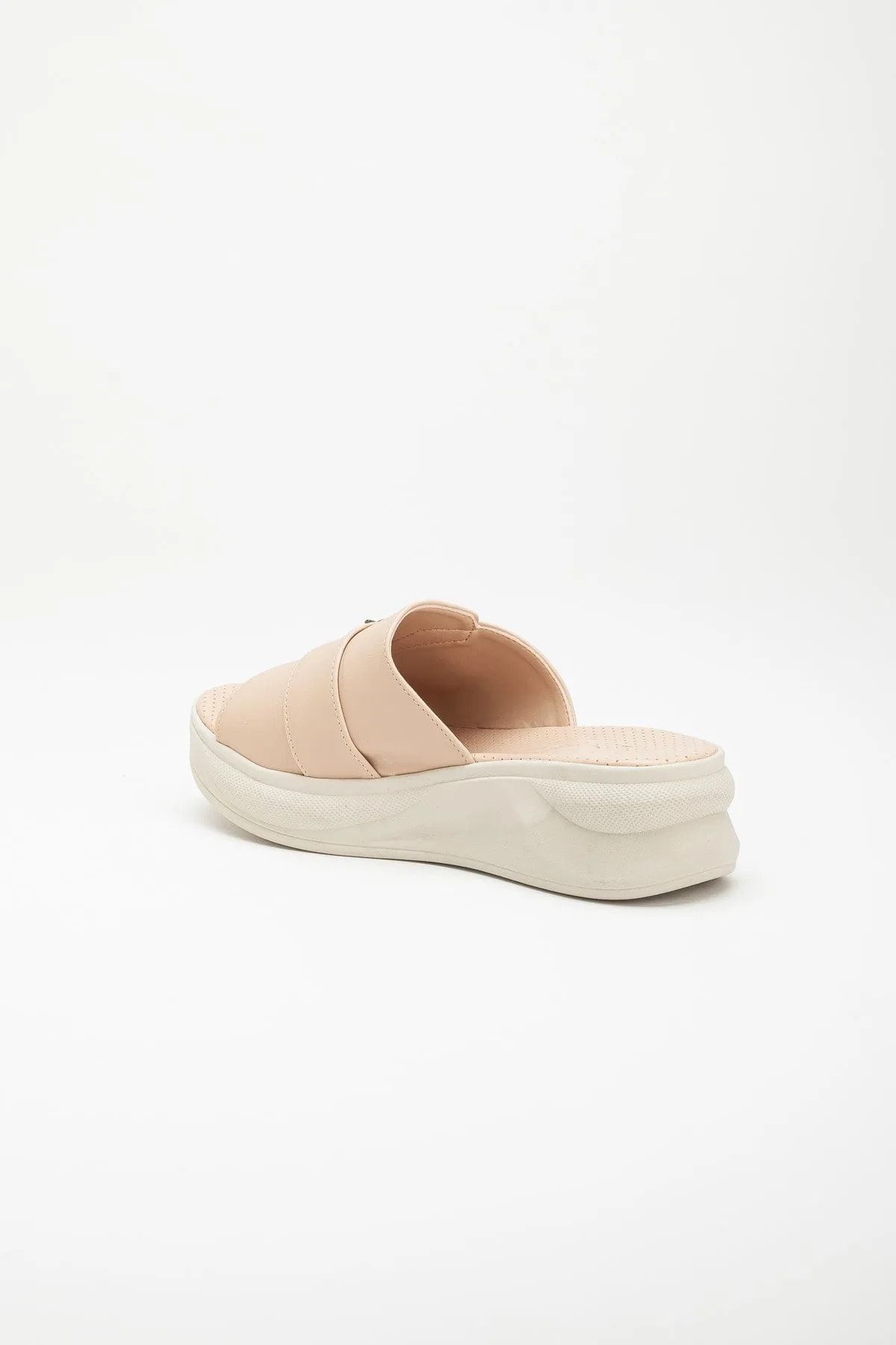 Mitto Women s Thick Soled Slippers with Buckle Detail Trendyol