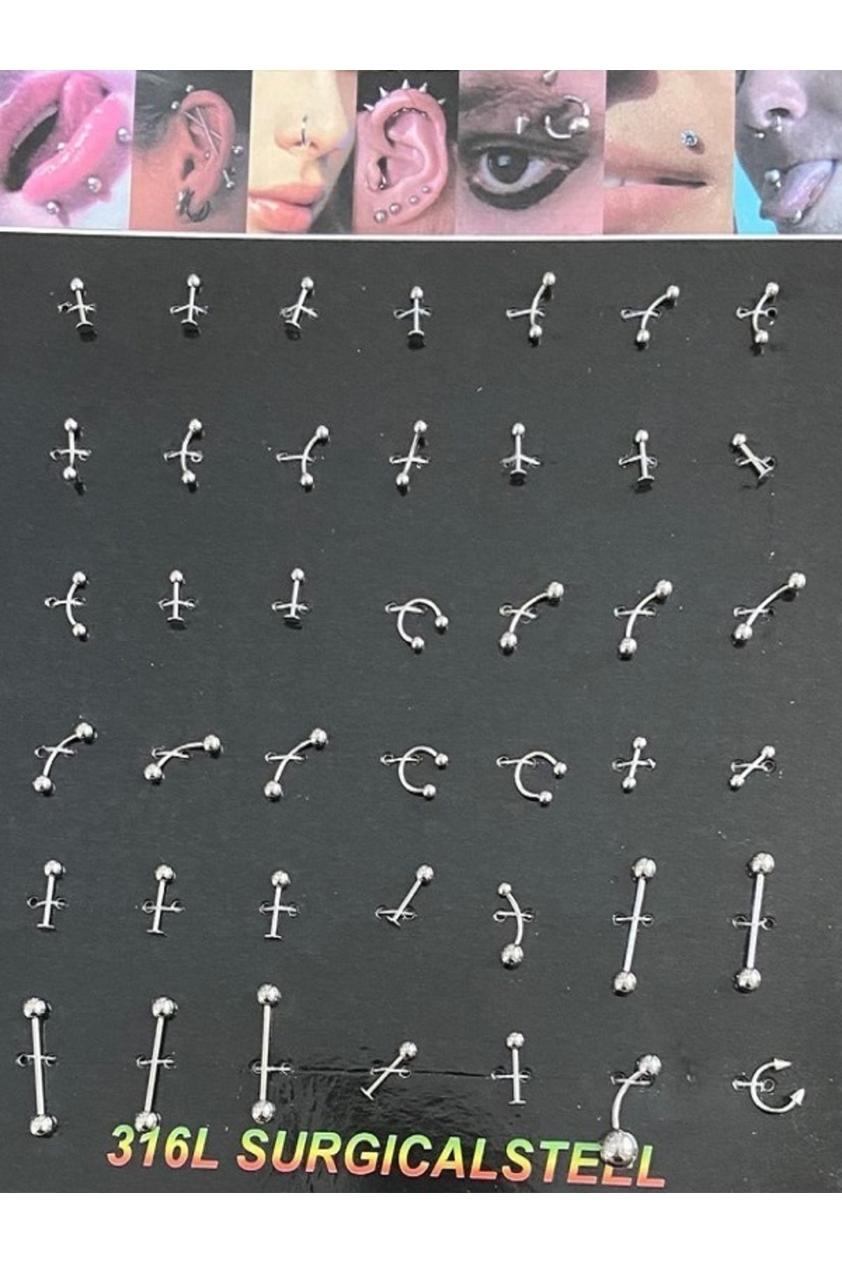 Stainless steel hot sale for piercings
