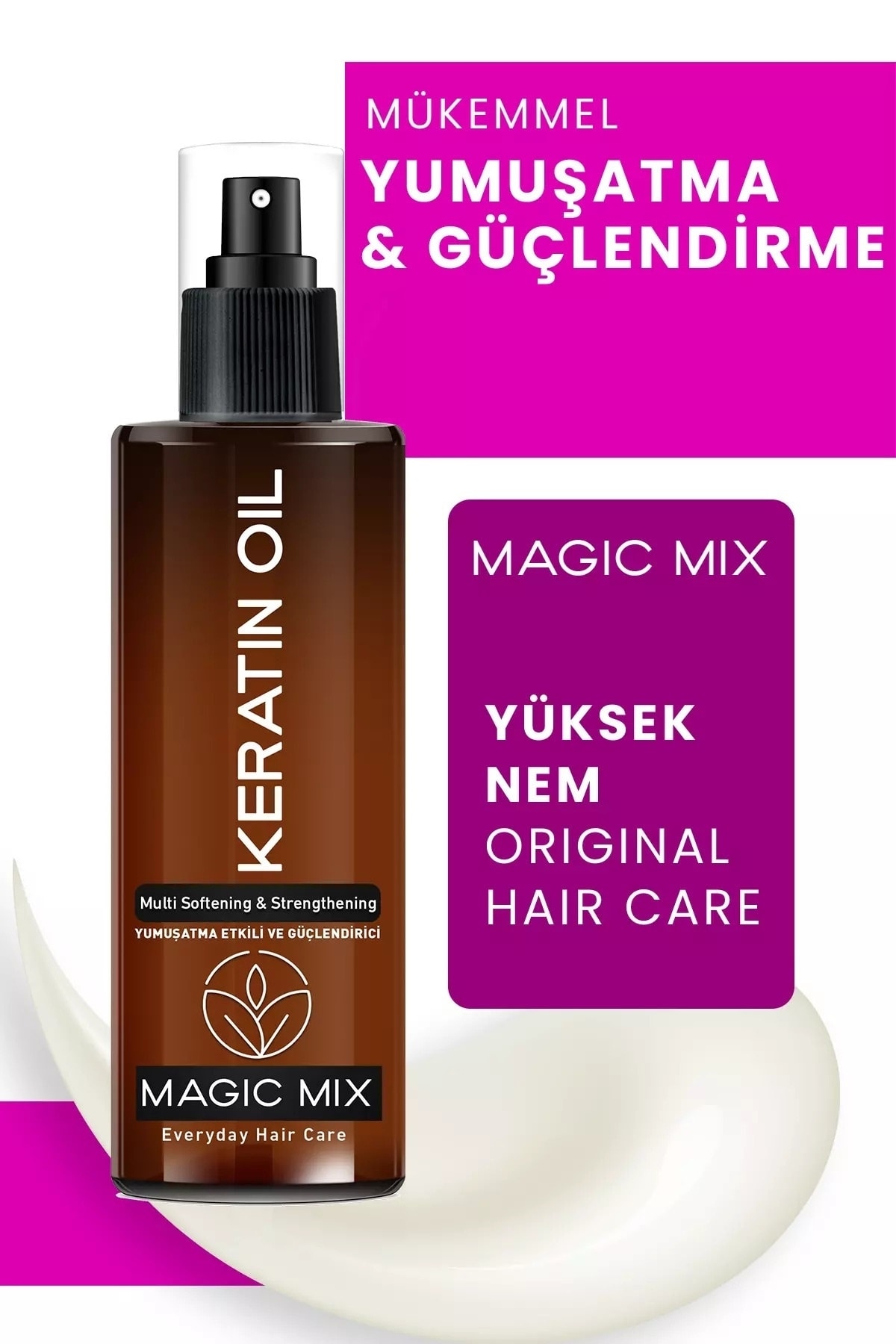 Aşırı Yıpranmış Saçlar Için Keratin Yağı 110 ml — BOKY548963 — تصویر 4 از 5