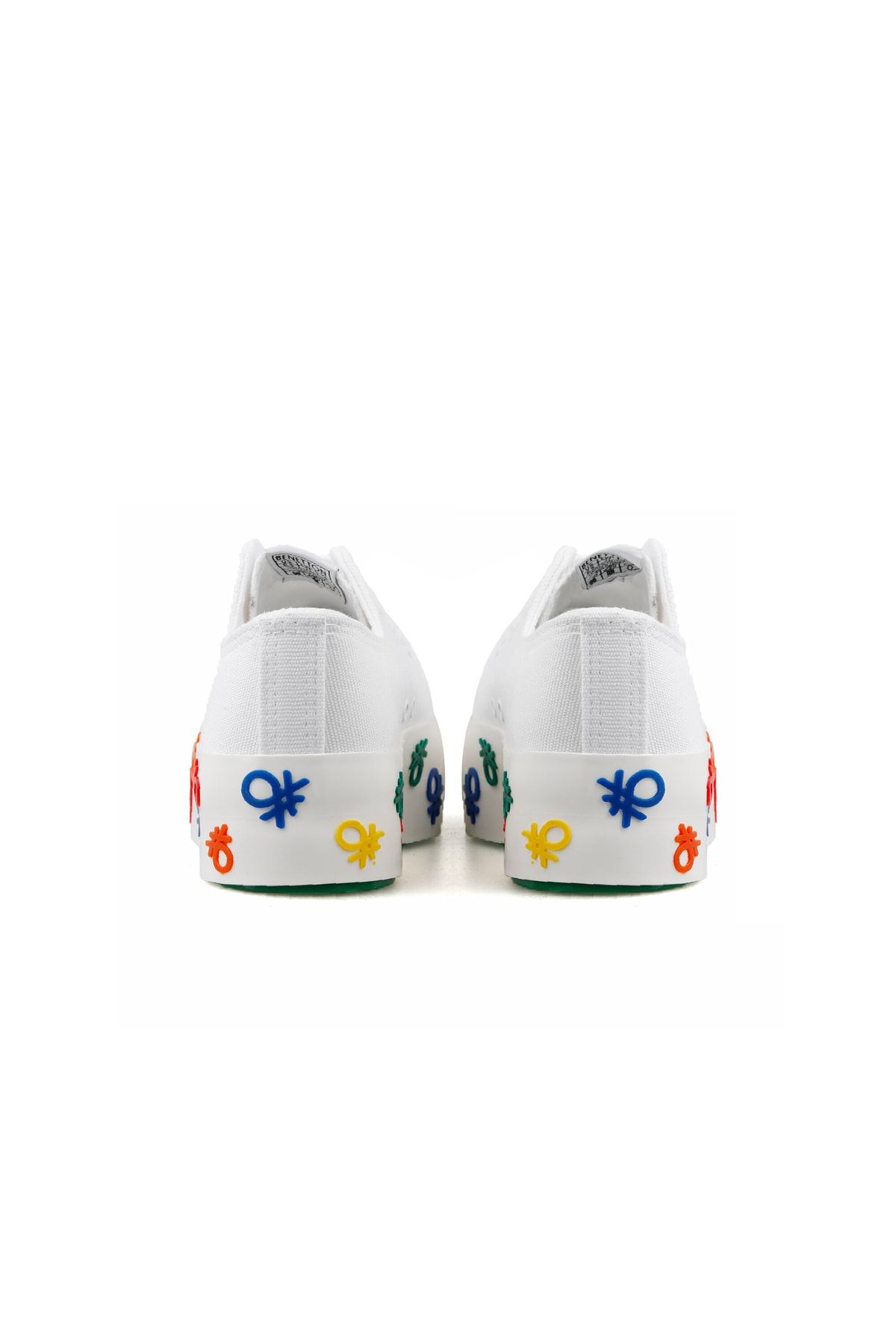 United Colors of Benetton-Bn 30940 White Women's Casual Shoes Bn-30940 4