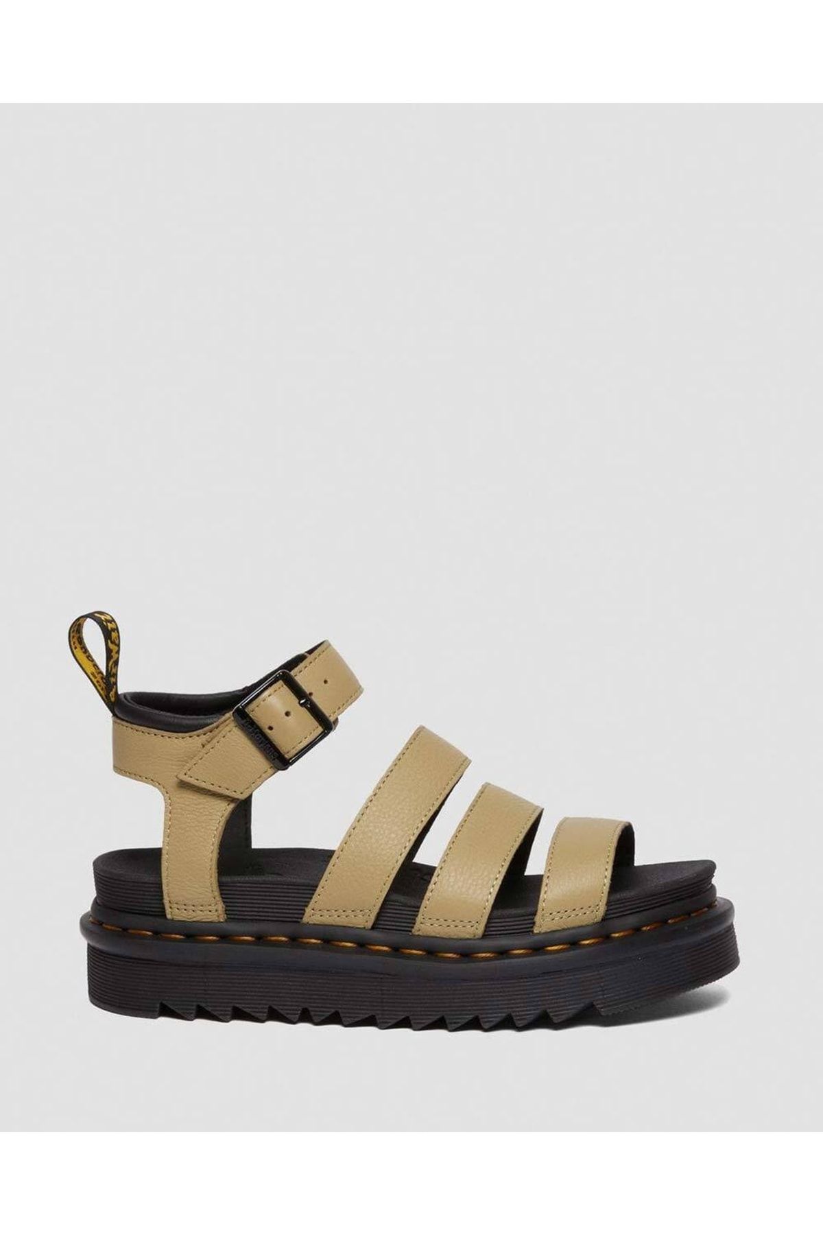 Yellow doc shop marten sandals