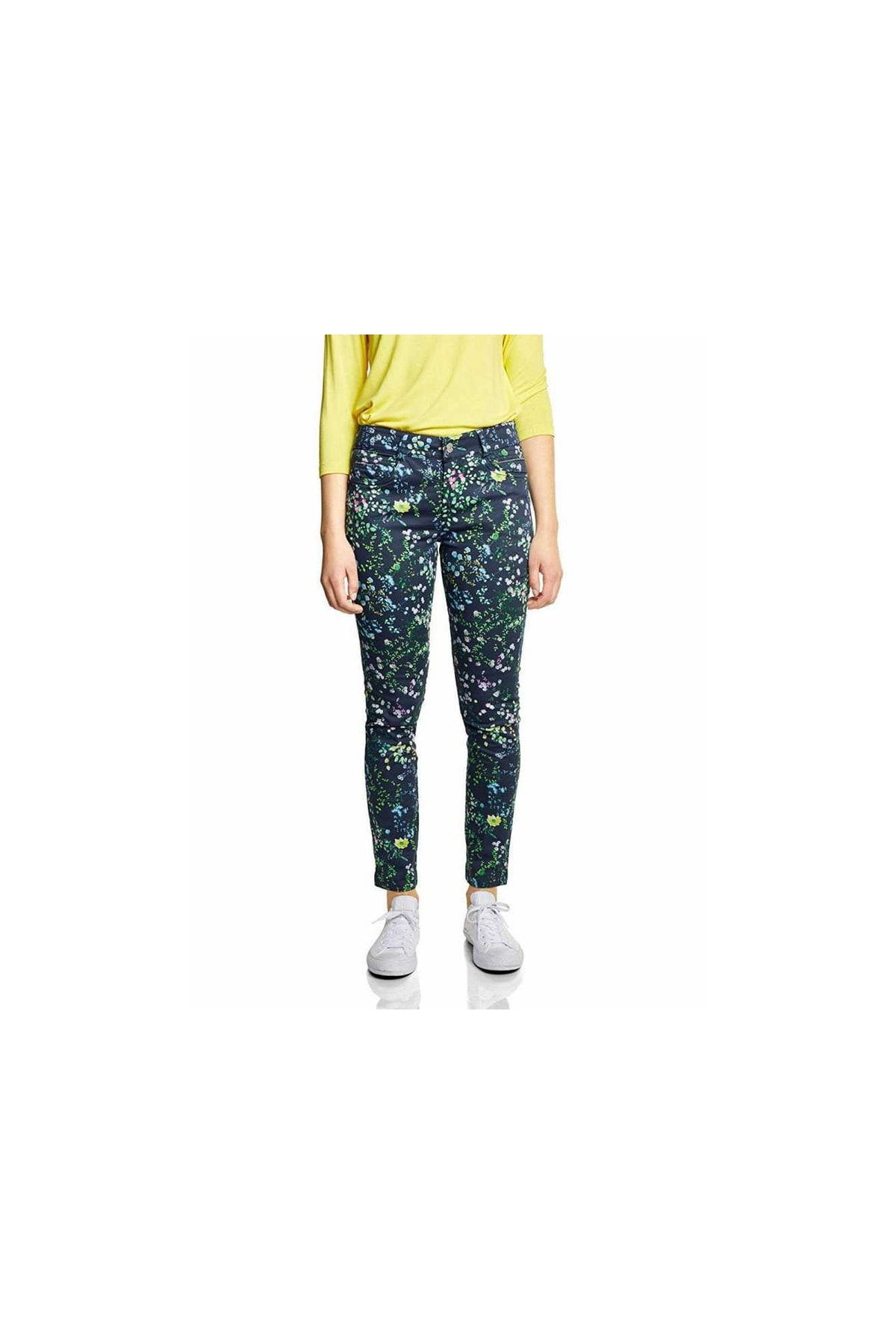 Street One Hose Blau Straight Fast ausverkauft