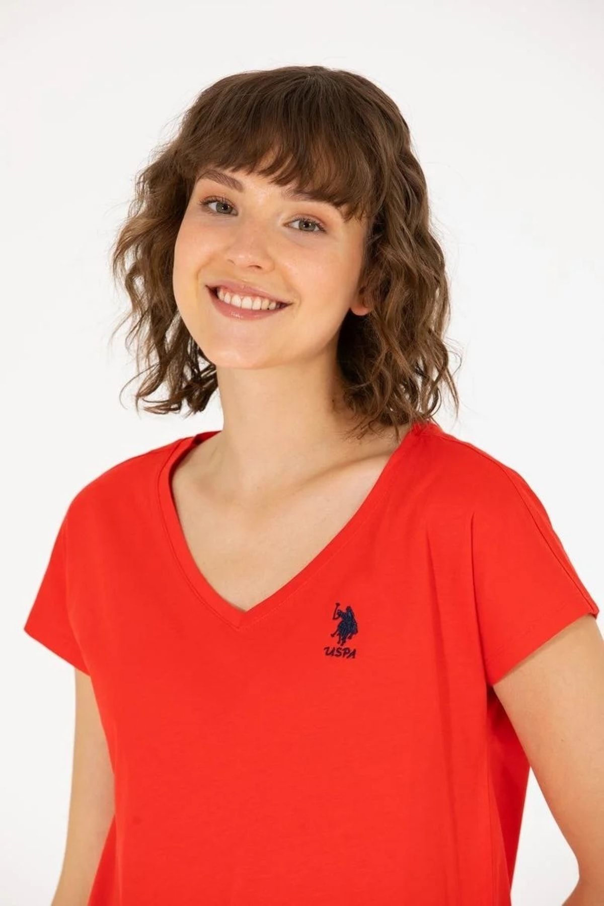 Girl polo v sales neck t shirts