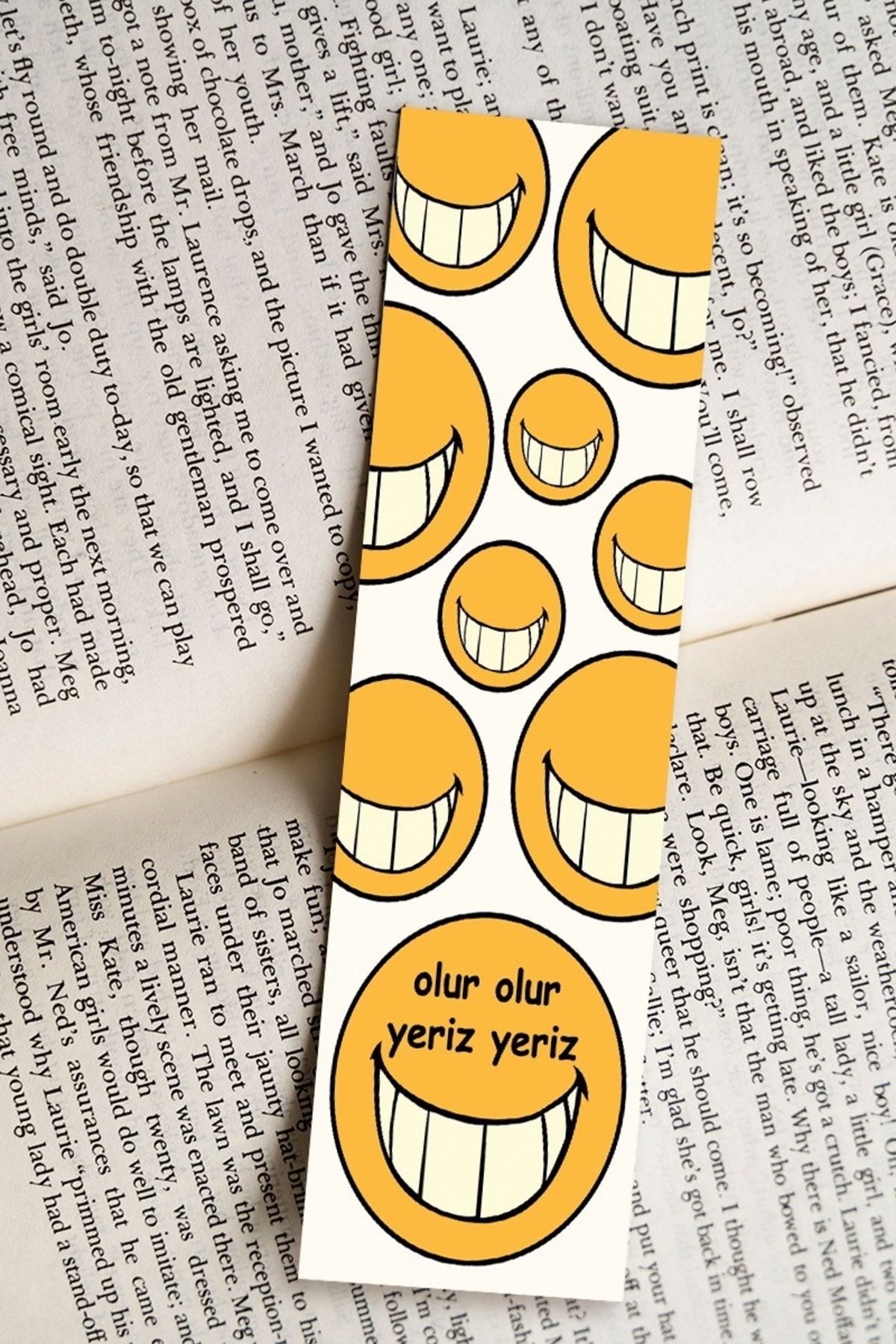 Paytak Moda-Guitar Chocolate Banana Yellow Colored Design Mixed 10 Pieces Bookmark Set Pytkayrac63 3