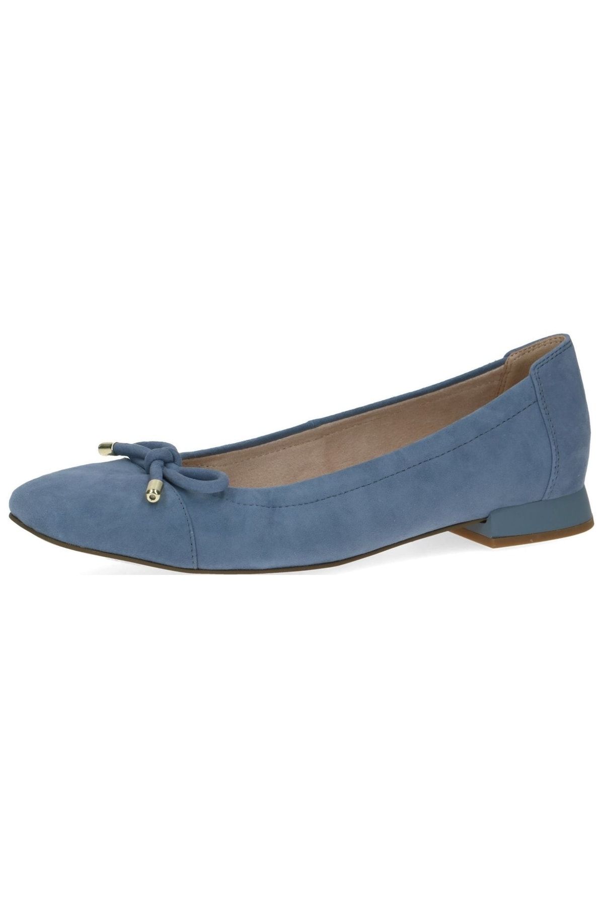 Caprice Ballerina Blau Blockabsatz Fast ausverkauft