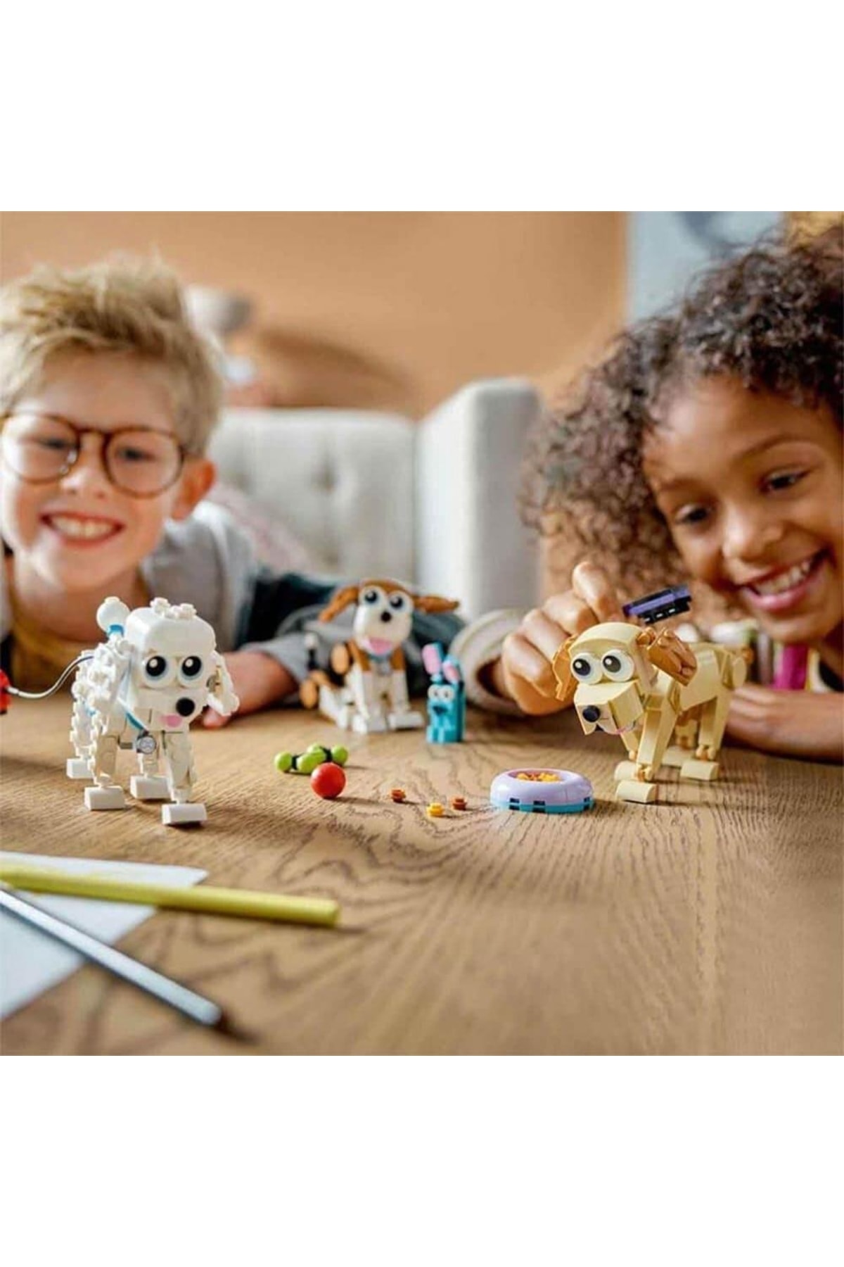 مجموعه ۳ در ۱ سگ‌های بامزه کریتور – ۴۷۵ تکه