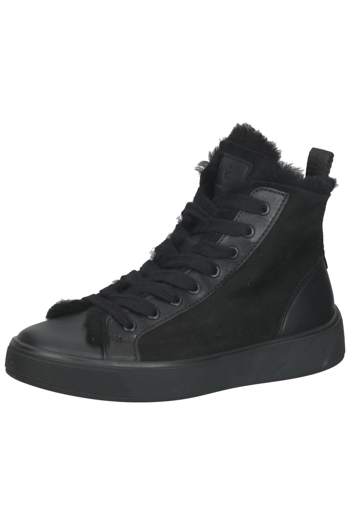 Ecco Sneaker Schwarz Flacher Absatz Fast ausverkauft