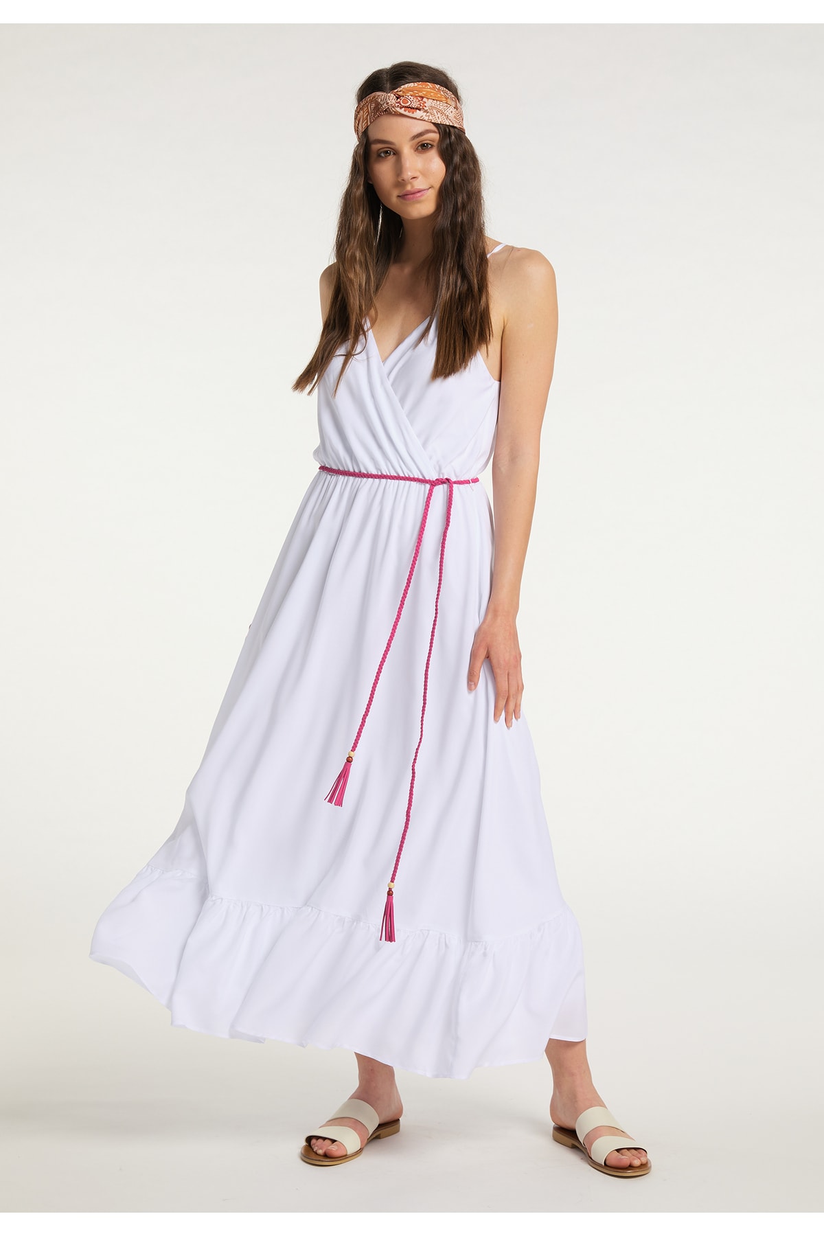 Izia Kleid Weiß Basic Fast ausverkauft FN6877