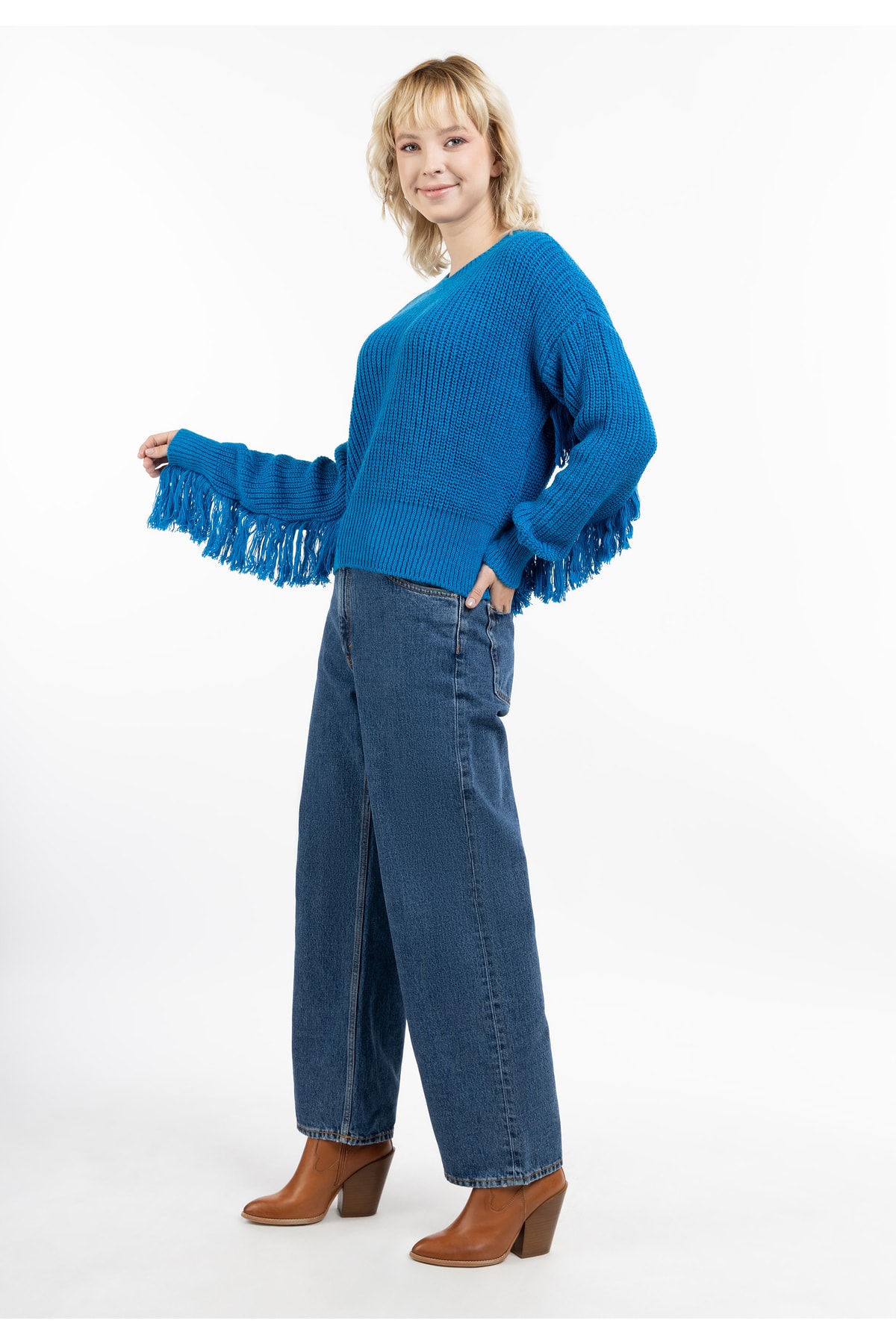Izia Pullover Blau Regular Fit
