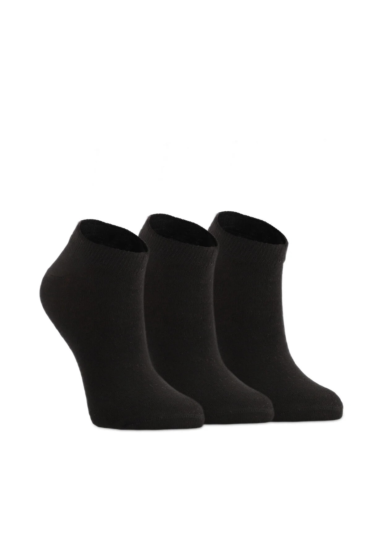 اسلازنگر جوراب ورزشی کوتاه Jaime مدل Unisex سایز ۳۶-۴۴ مشکی بسته ۳ عددی