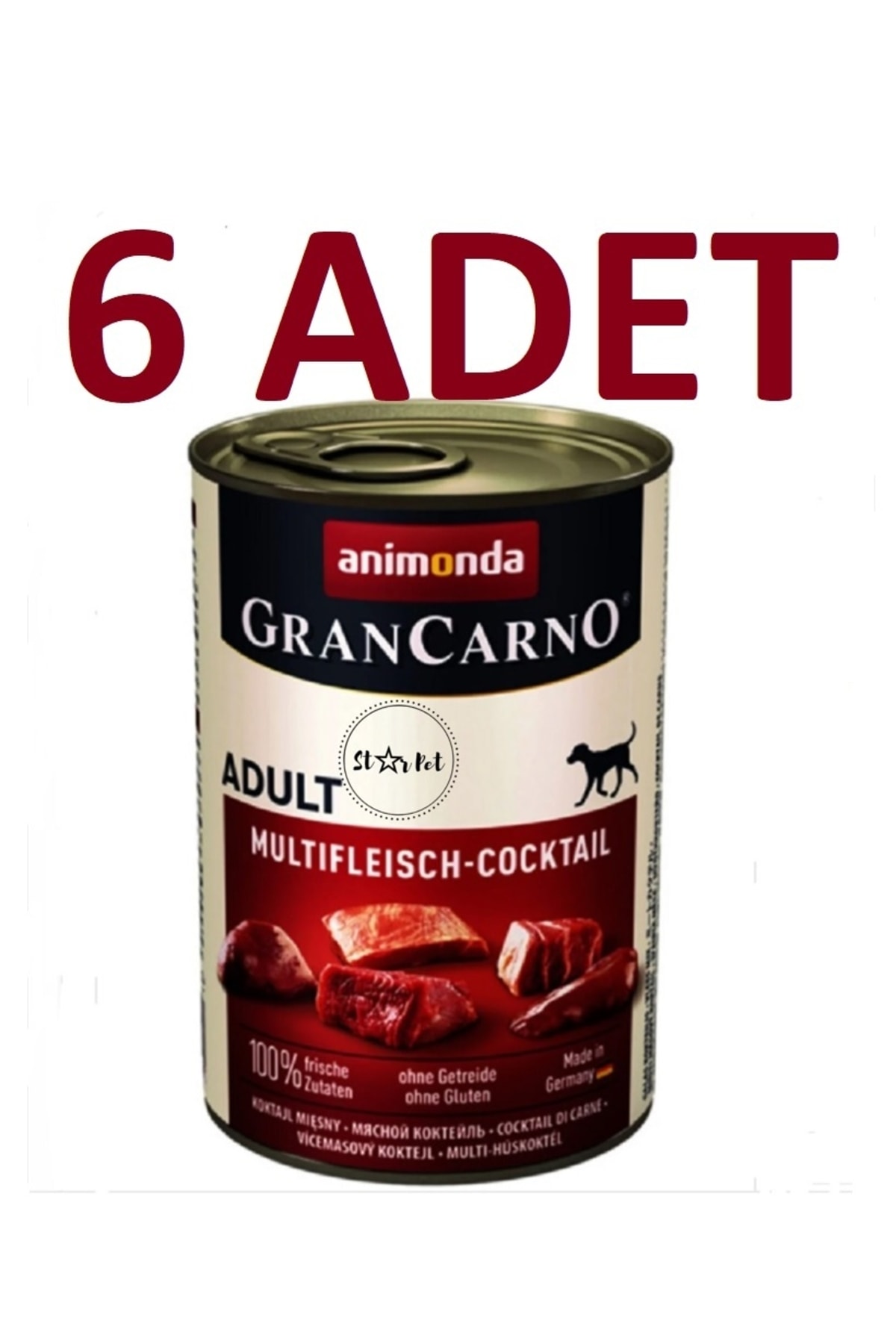 Animonda Grancarno Multıfleısch Cocktaıl Karışık Etli Köpek