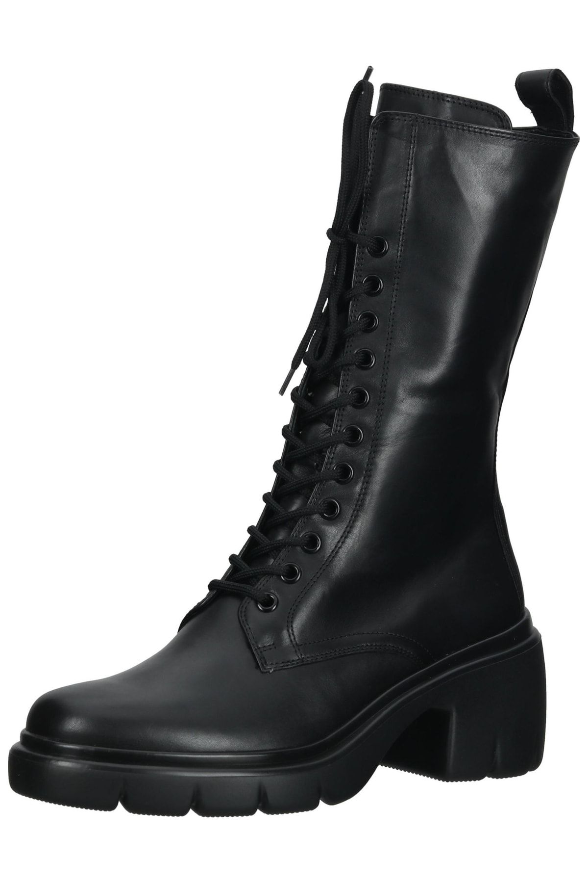 HÖGL Stiefel Schwarz Blockabsatz Fast ausverkauft