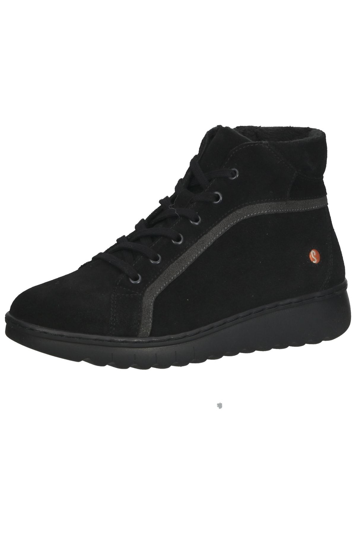 Softinos Stiefelette Schwarz Flacher Absatz Fast ausverkauft
