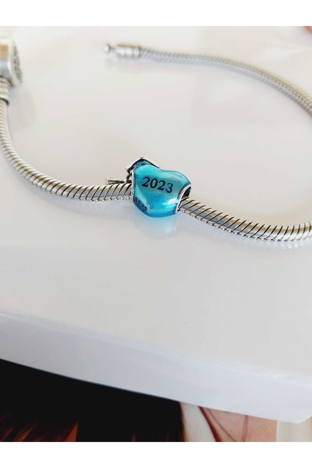 Blue Heart Charm Bracelet – SJ Jewelry Co