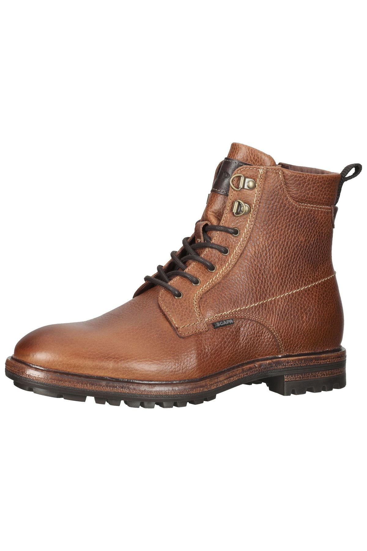 Scapa Stiefelette Braun Blockabsatz Fast ausverkauft
