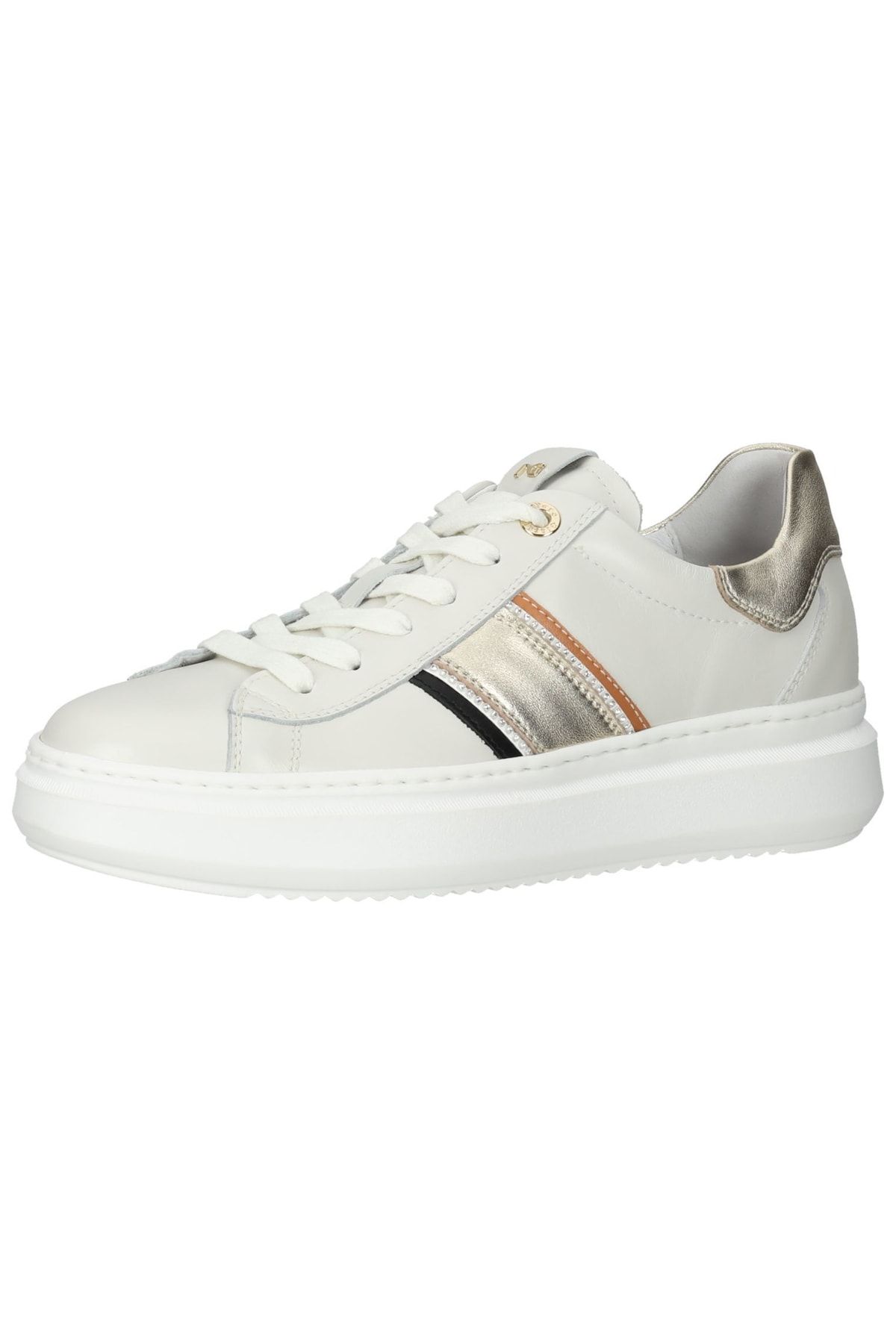Nero Giardini Sneaker Weiß Flacher Absatz Fast ausverkauft