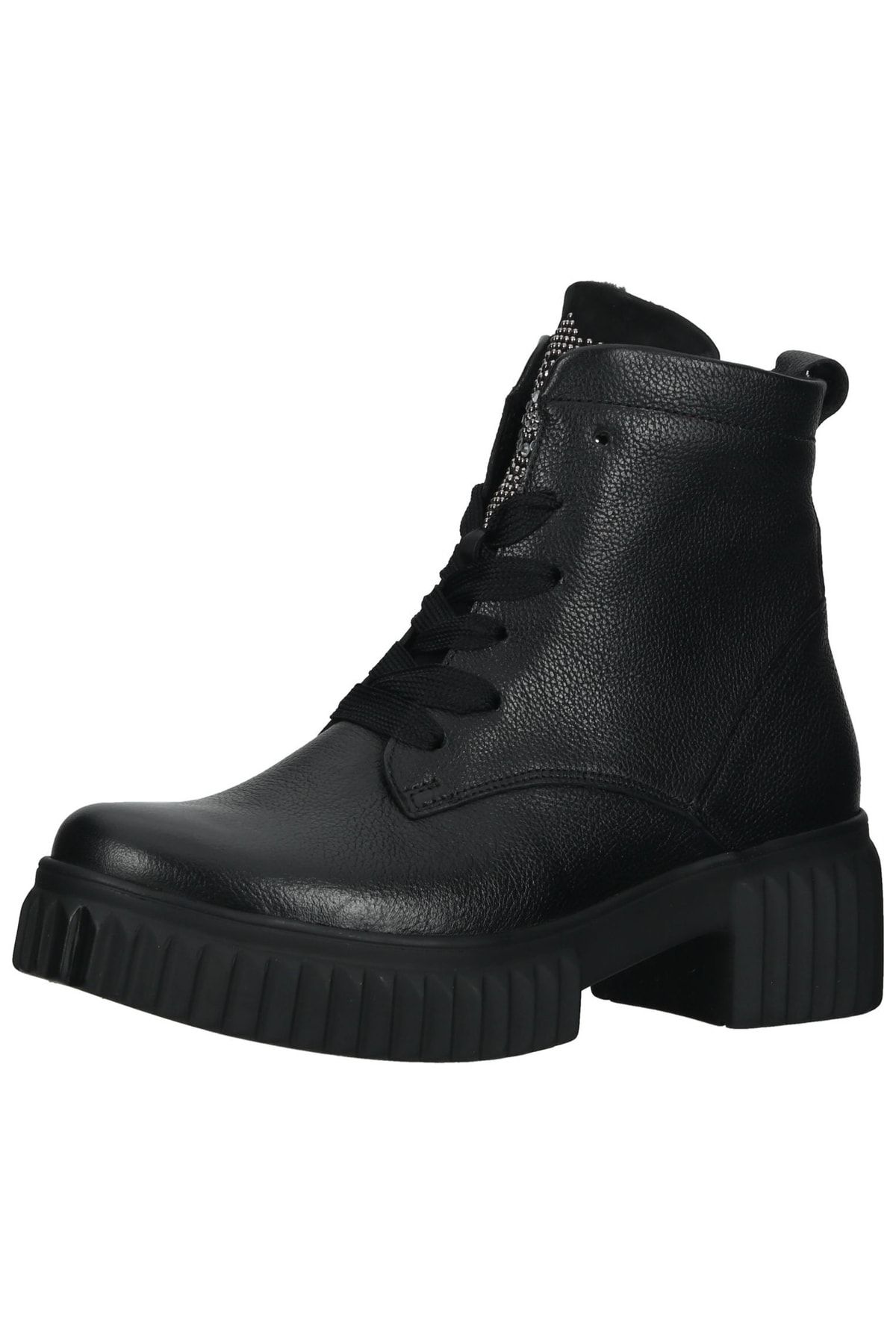 Waldläufer Stiefelette Schwarz Blockabsatz Fast ausverkauft