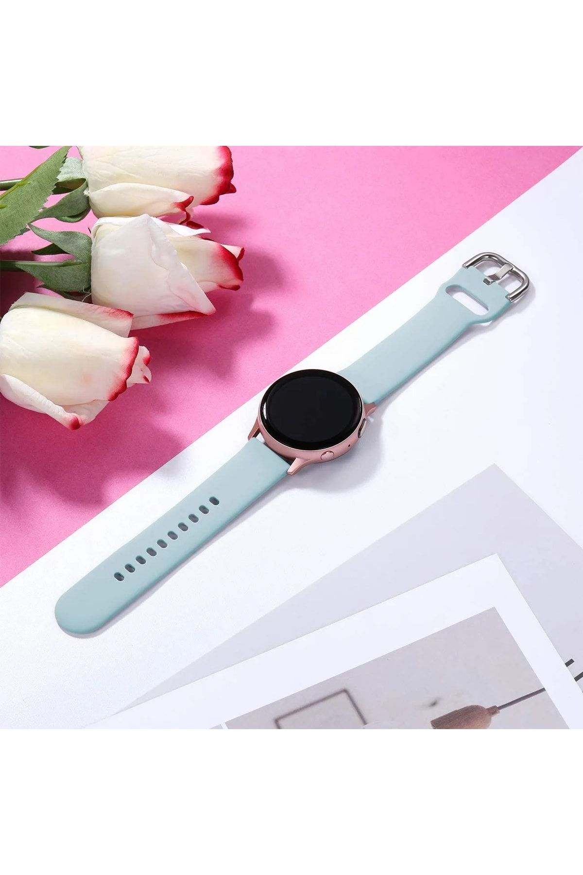 Samsung galaxy watch 46 rose gold top