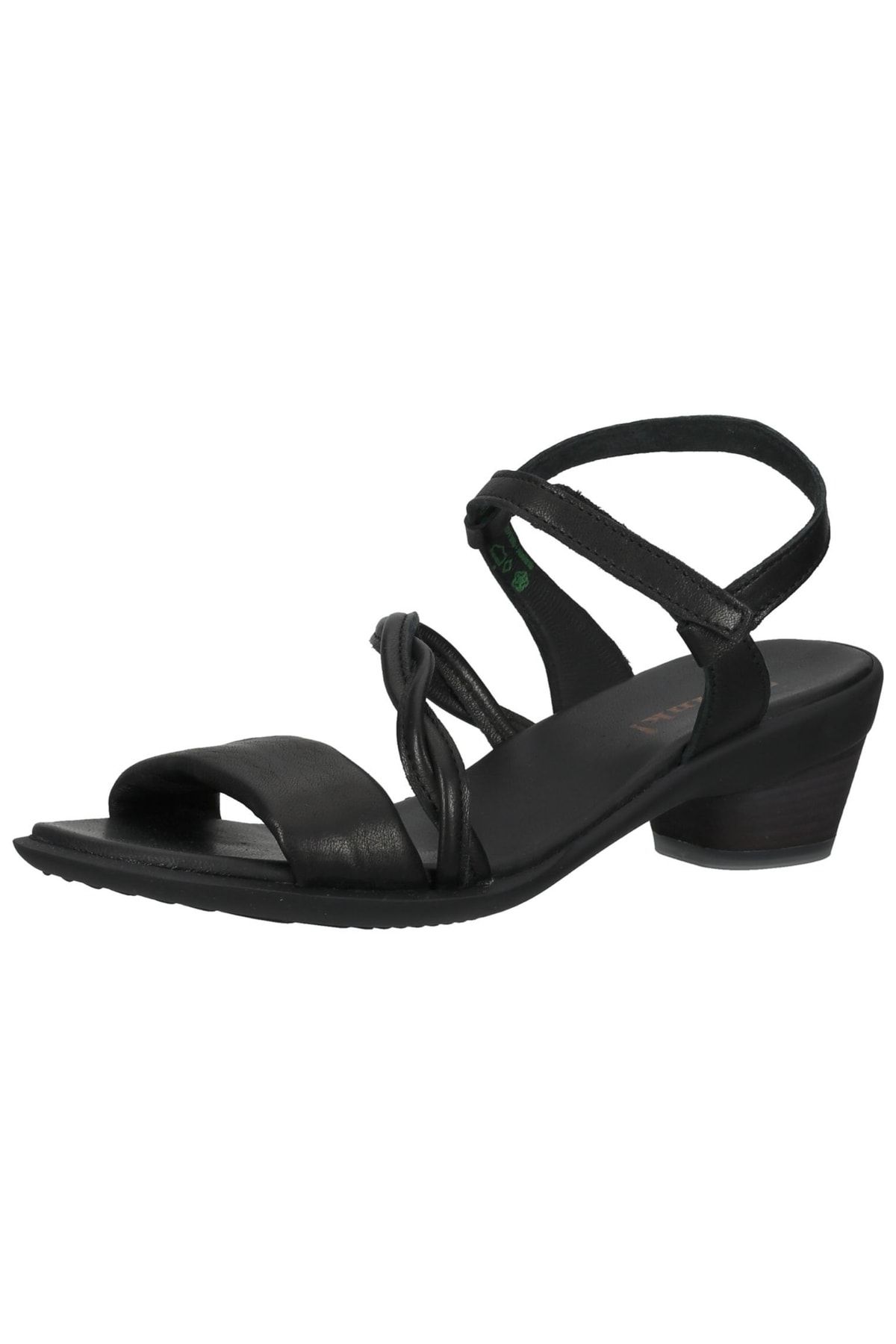 Think! Sandalette Schwarz Blockabsatz