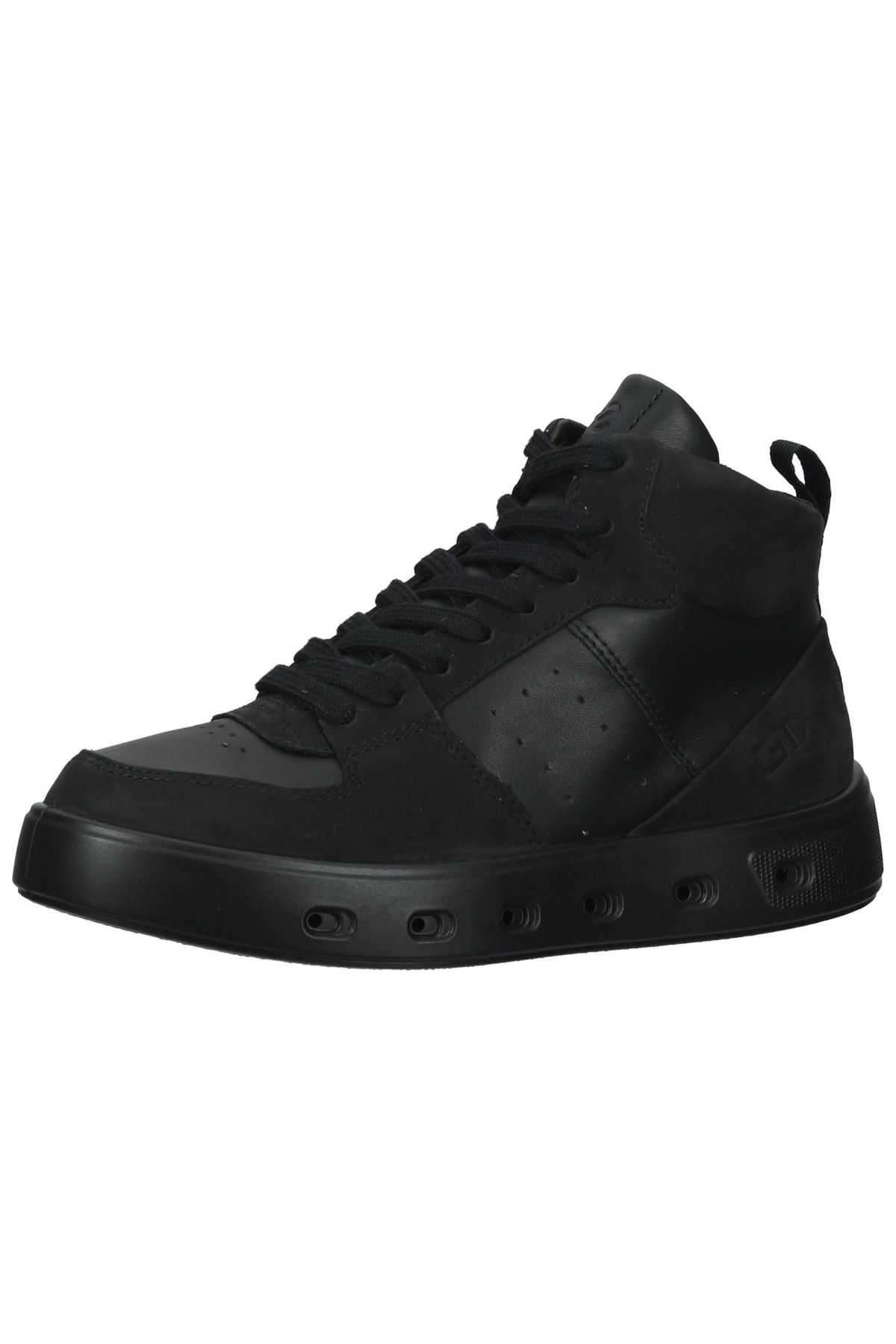 Ecco Sneaker Schwarz Flacher Absatz Fast ausverkauft