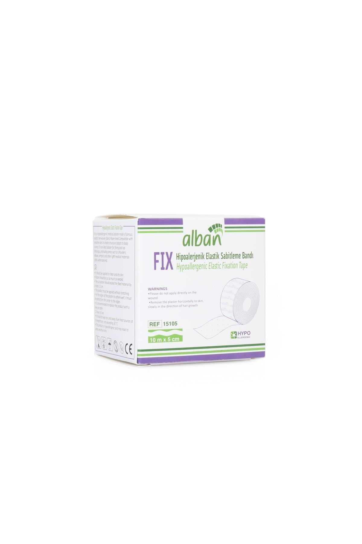 Alban Fıx Elastik Sabitleme Bandı 10mx5cm