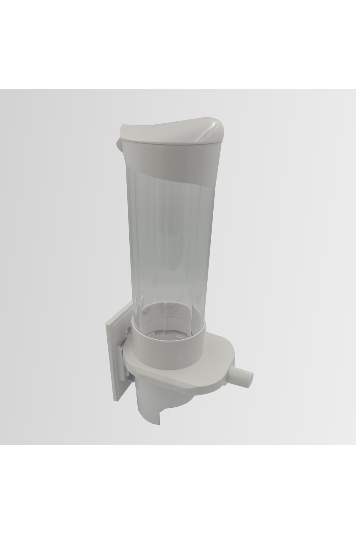 Yerli Karton Bardaklara Uyumlu Sebil Bardaklık Dispenser Butonlu