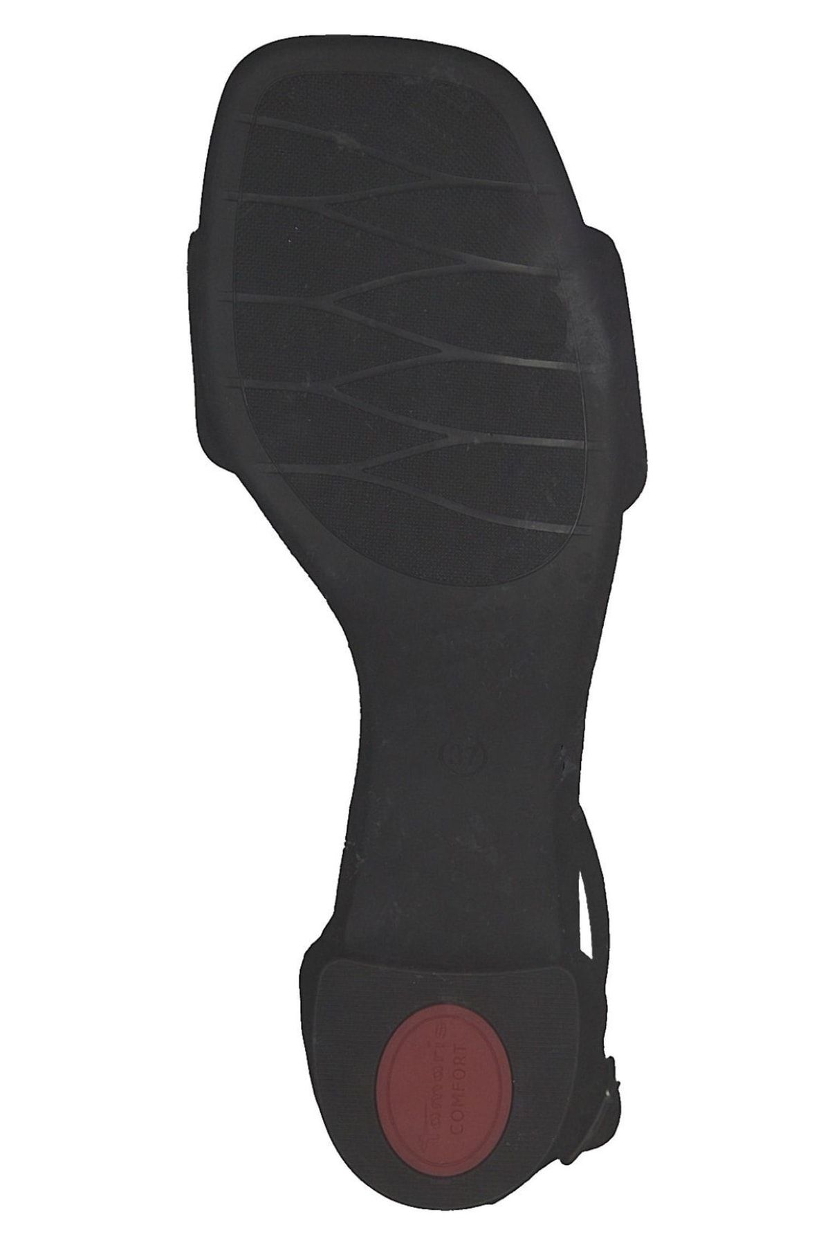 Tamaris Comfort Sandalette Schwarz Blockabsatz CE7491
